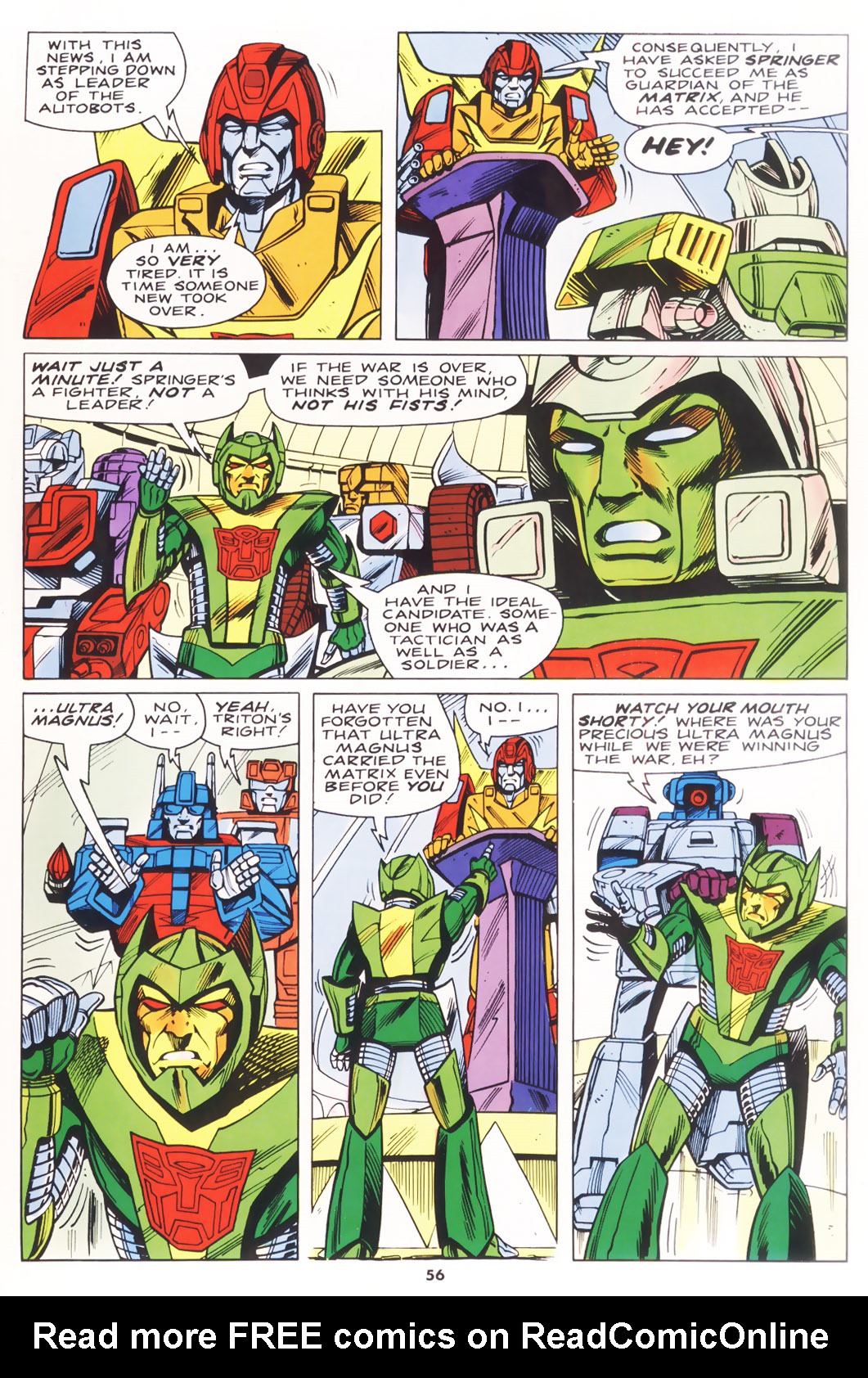 Read online The Transformers Annual comic -  Issue #1988 - 54