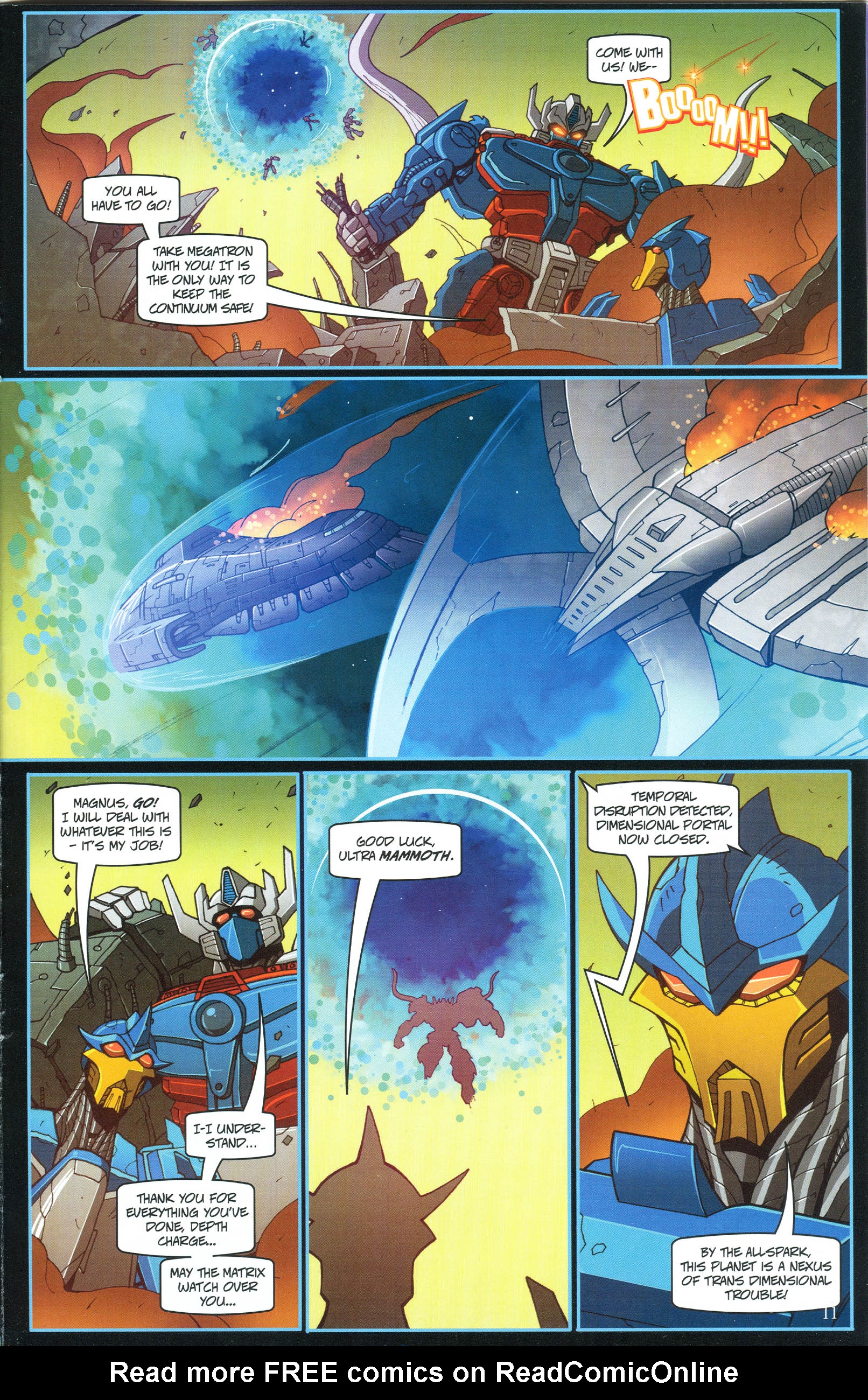 Read online Transformers: Collectors' Club comic -  Issue #54 - 11