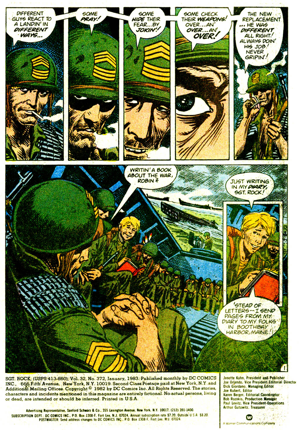 Read online Sgt. Rock comic -  Issue #372 - 3
