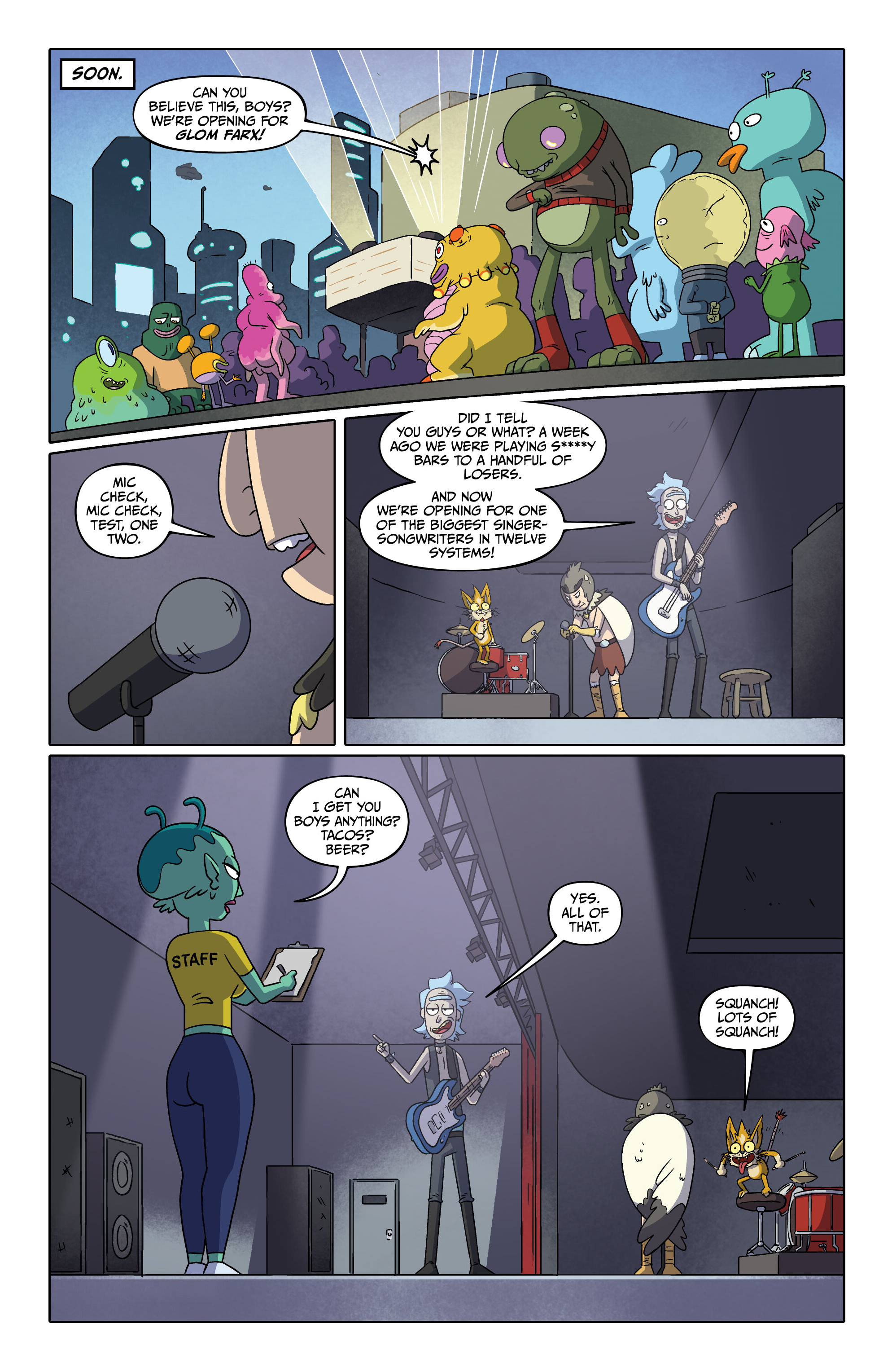 Read online Rick and Morty: Annihilation Tour comic -  Issue # TPB - 16
