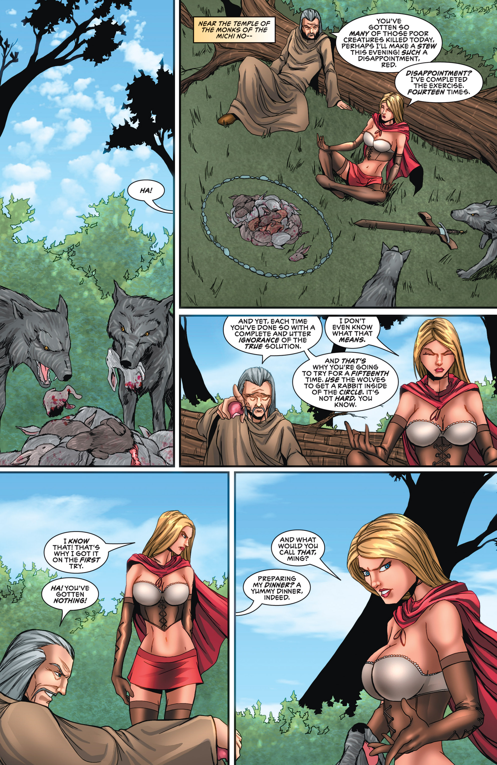 Read online Grimm Fairy Tales presents Bad Girls comic -  Issue # TPB - 45