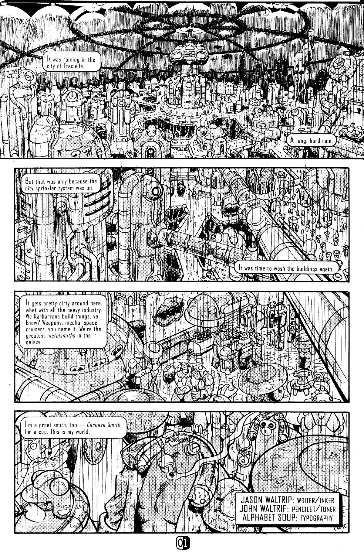 Read online Robotech: Smith World - Sabotage on Karbarra comic -  Issue # Full - 3