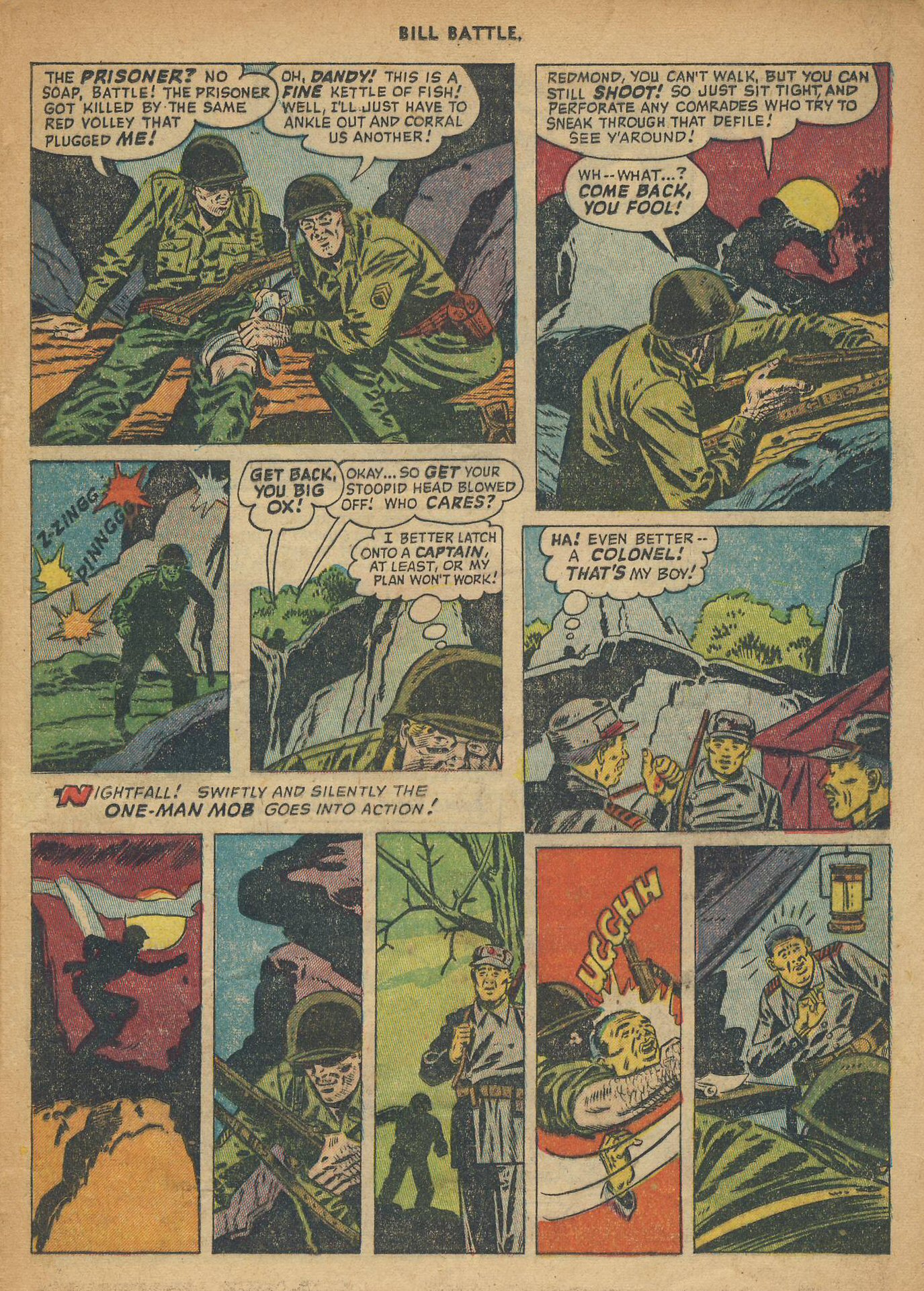 Read online Bill Battle: The One Man Army comic -  Issue #1 - 13