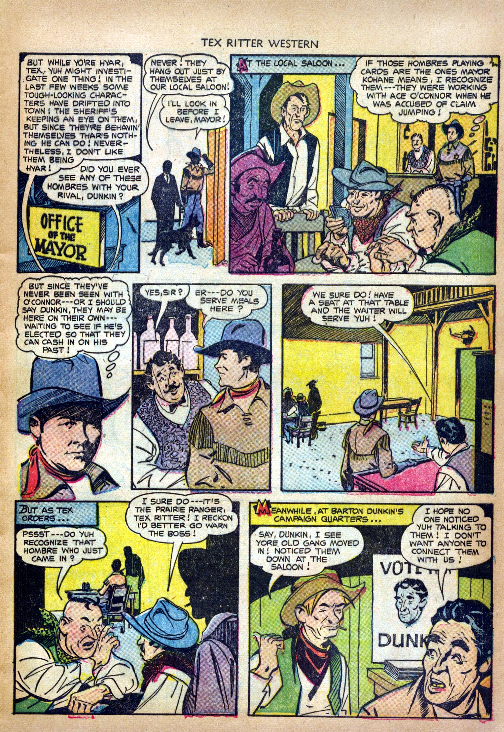 Read online Tex Ritter Western comic -  Issue #19 - 5