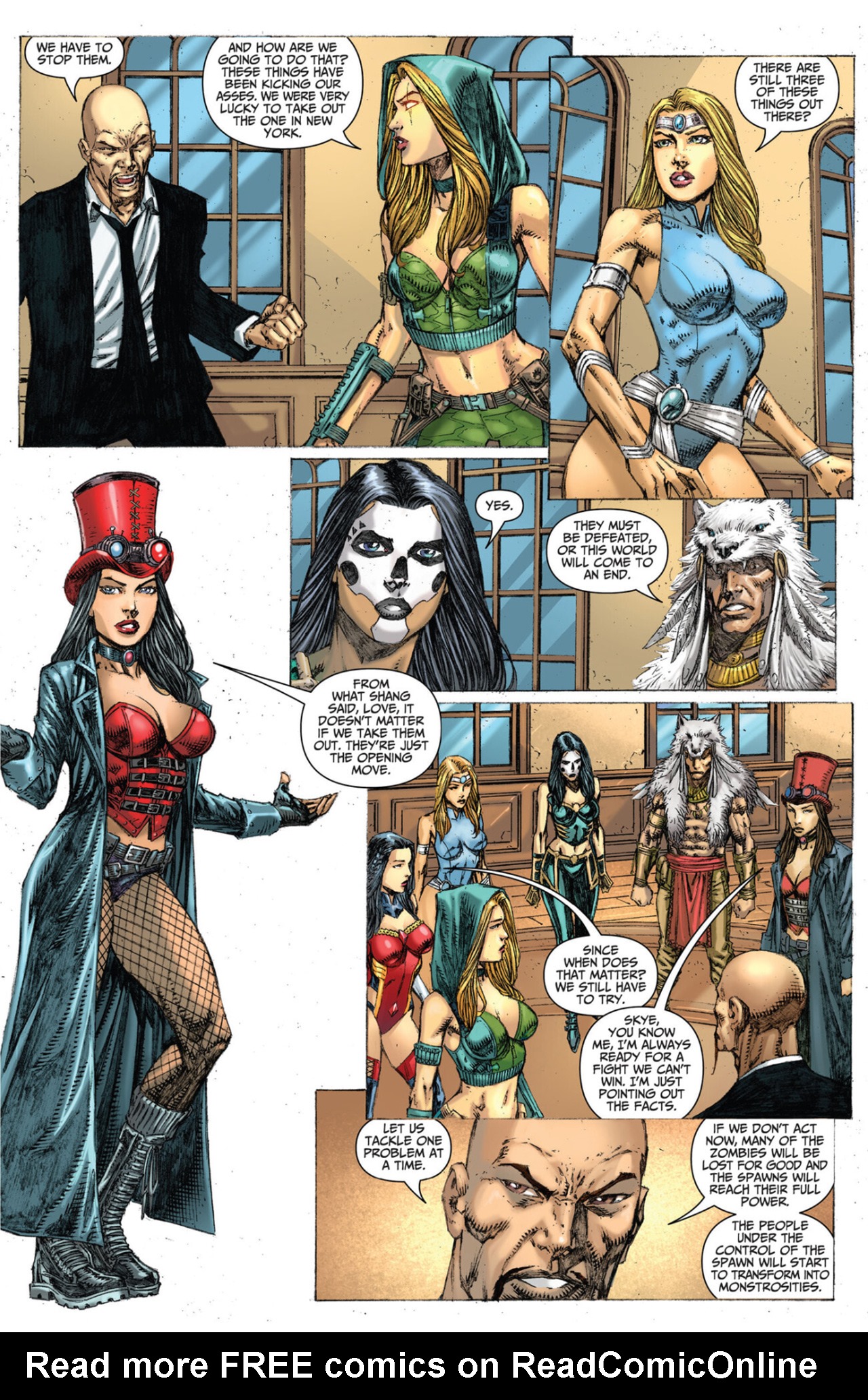 Read online Robyn Hood Annual: Invasion comic -  Issue # Full - 11