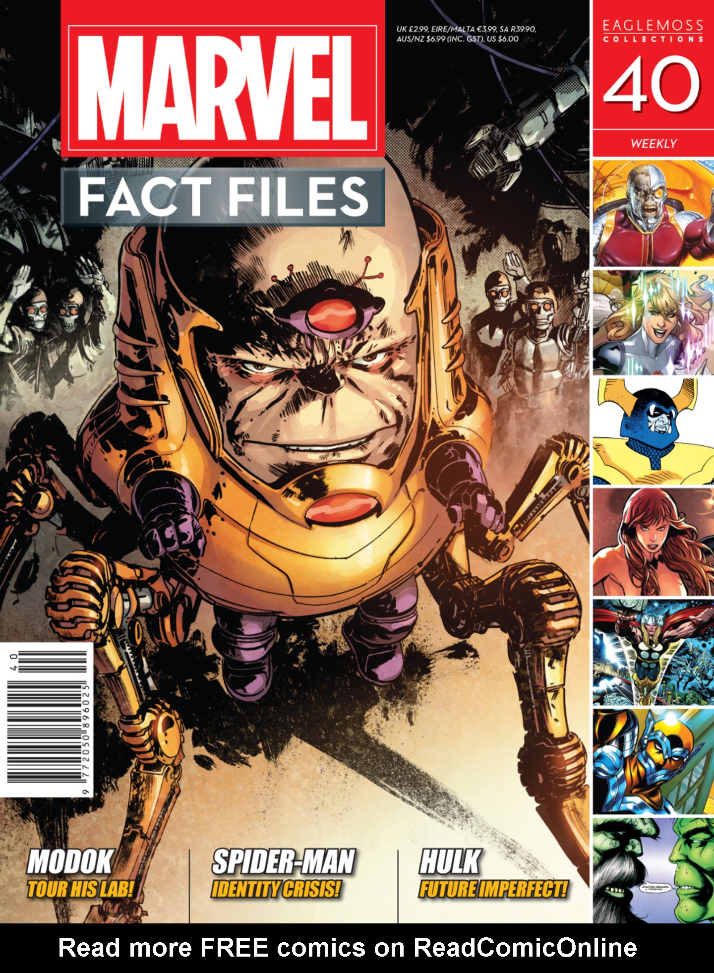 Read online Marvel Fact Files comic -  Issue #40 - 2