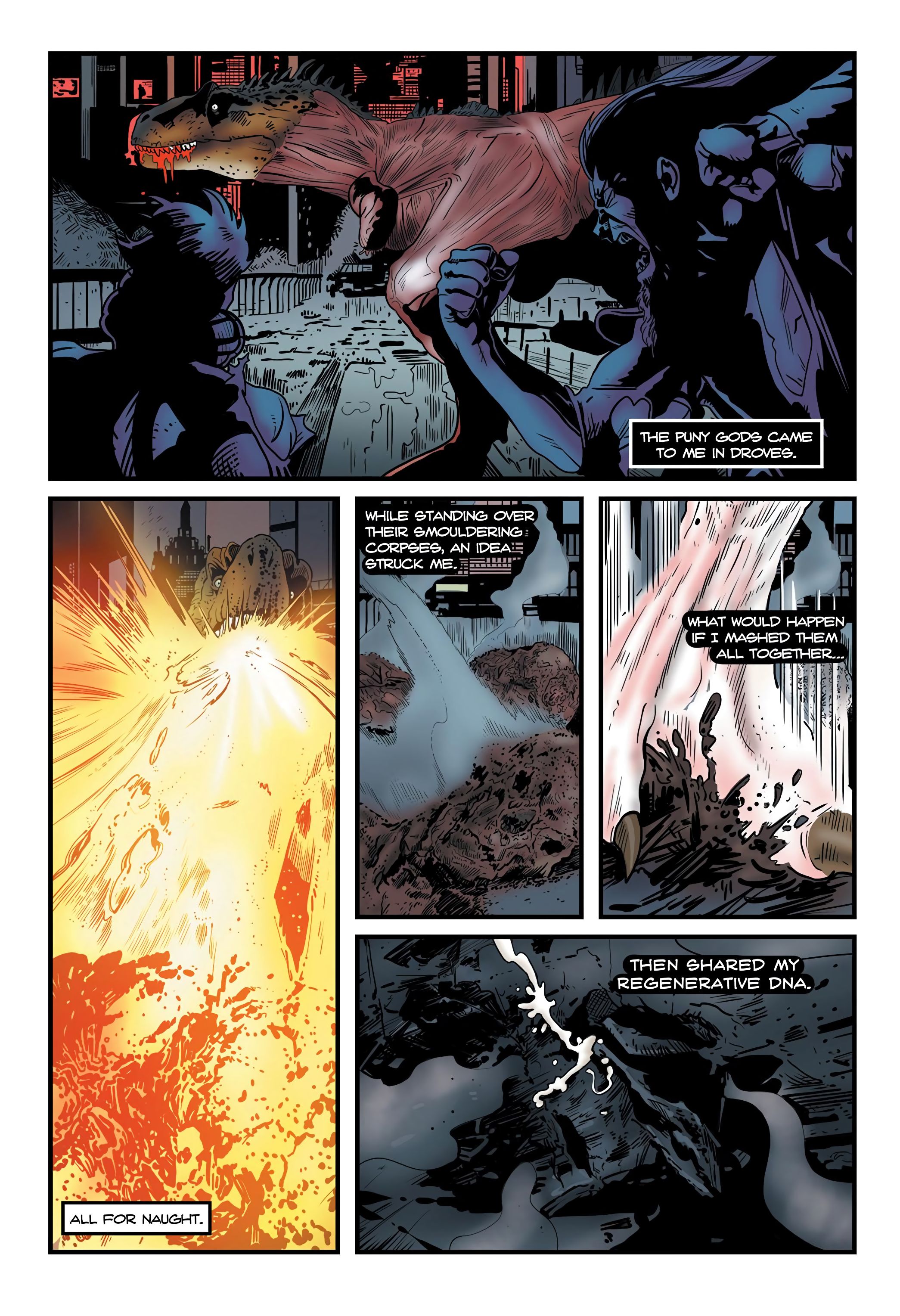 Read online Dinosaur Warrior comic -  Issue # TPB - 111