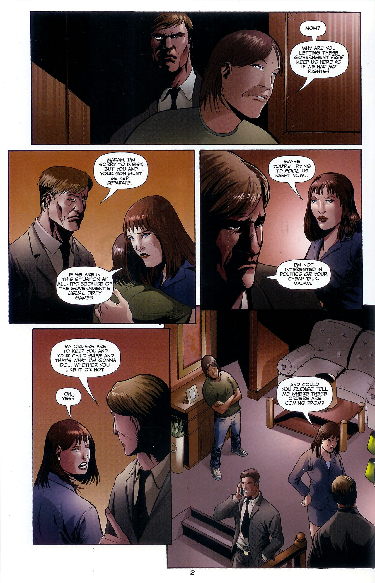 Read online CVO: Covert Vampiric Operations - African Blood comic -  Issue #4 - 4