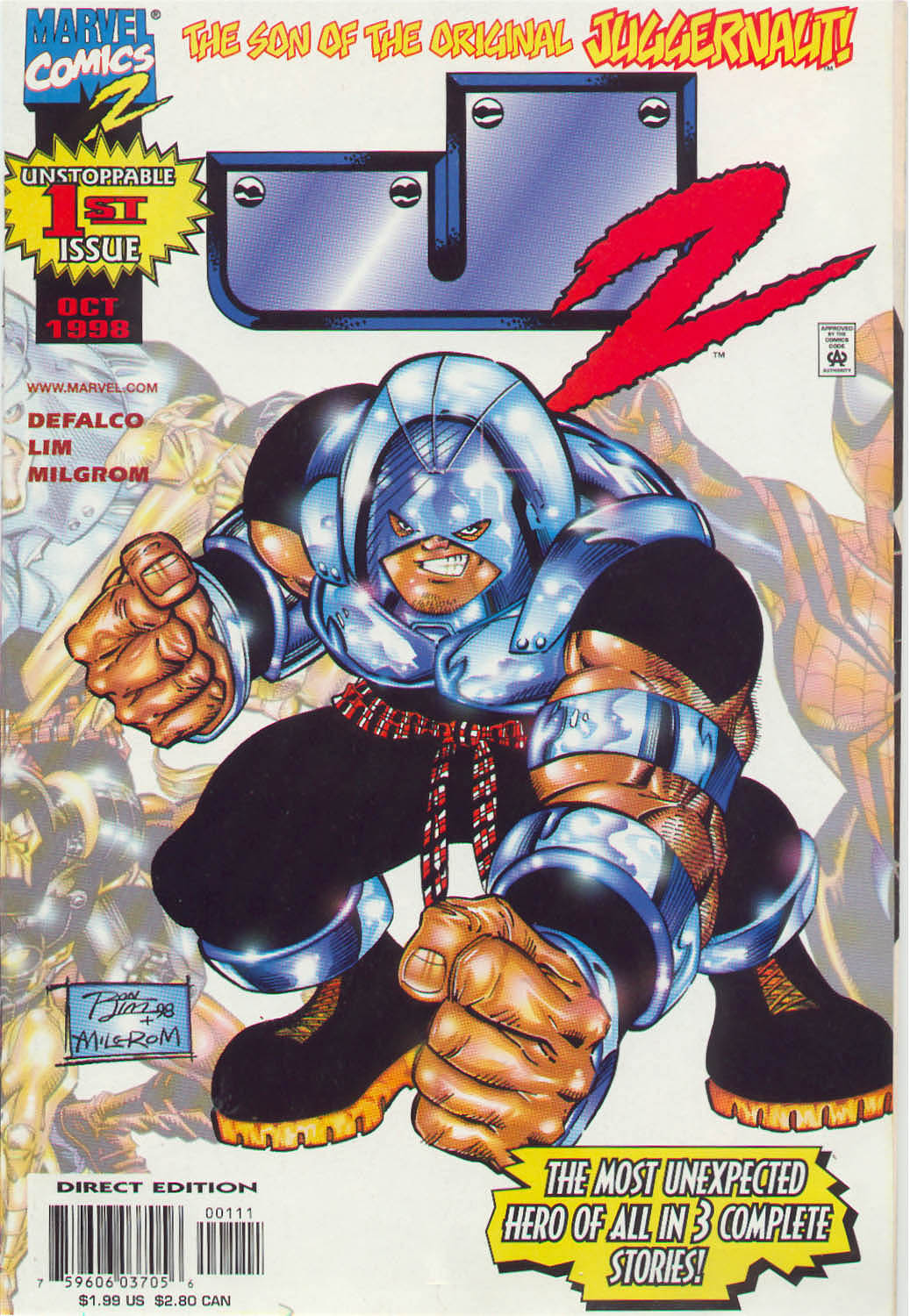 Read online J2 comic -  Issue #1 - 1