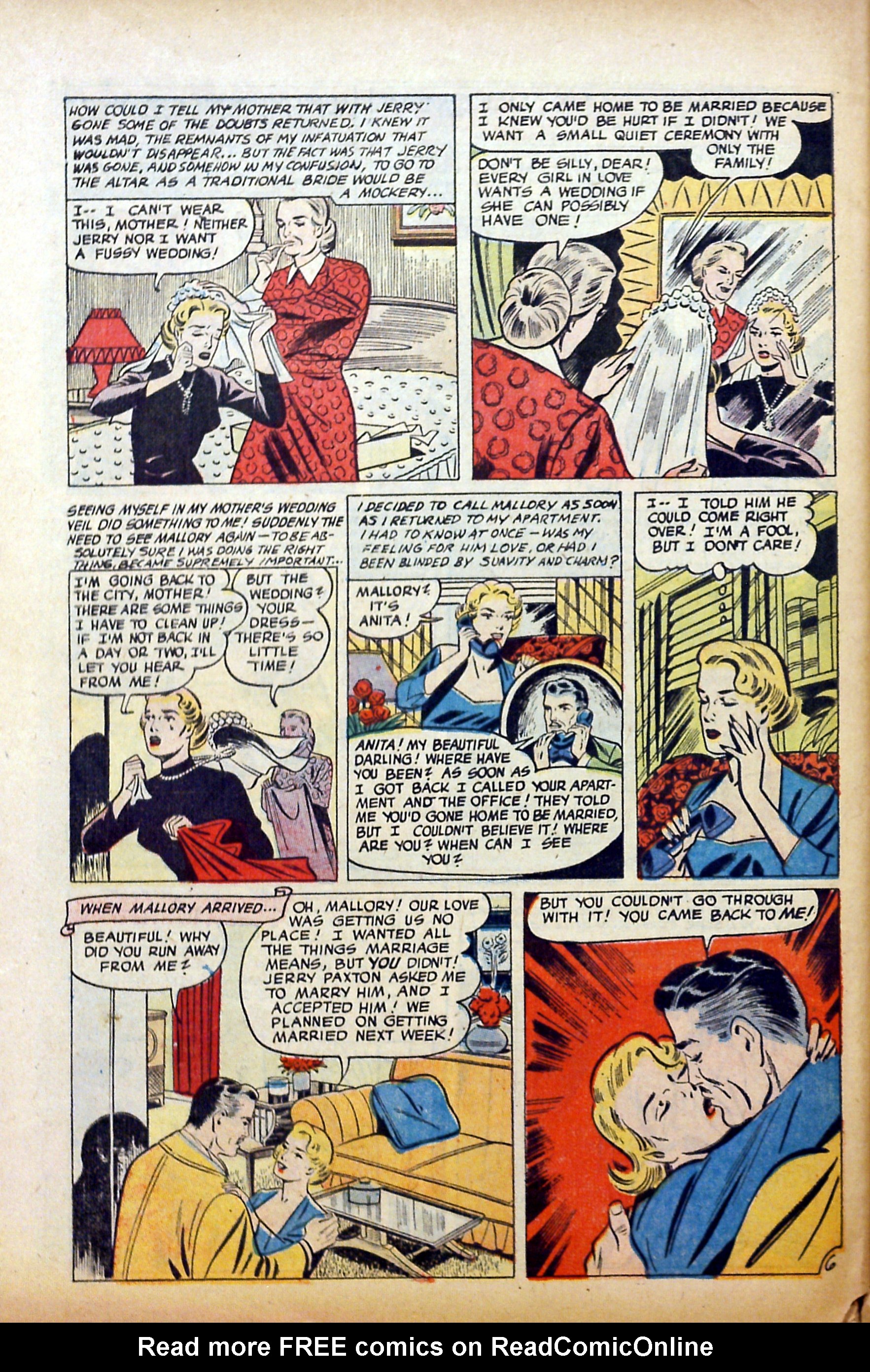 Read online Glamorous Romances comic -  Issue #85 - 32
