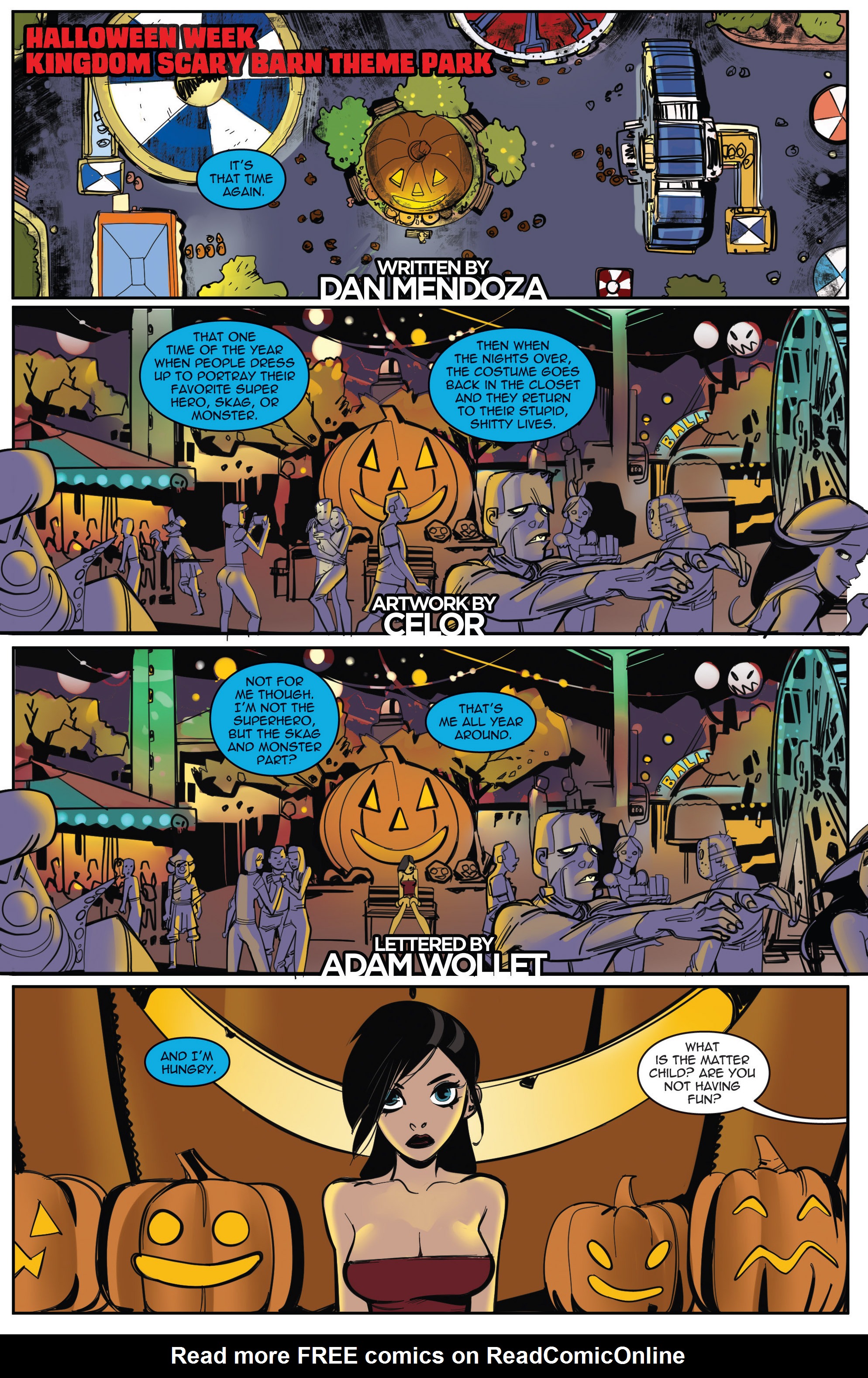 Read online Zombie Tramp Halloween Special comic -  Issue # Full - 3