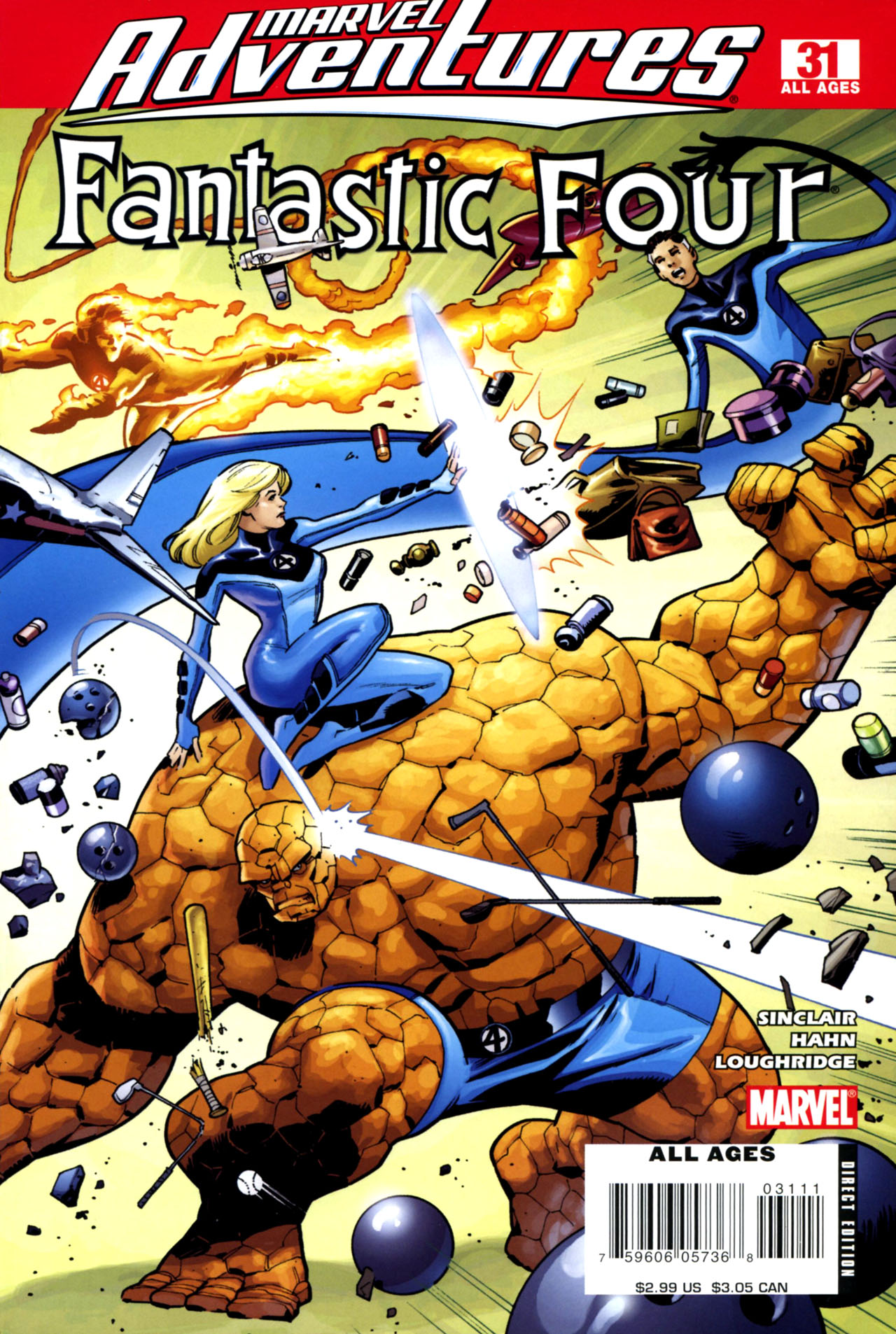 Read online Marvel Adventures Fantastic Four comic -  Issue #31 - 1