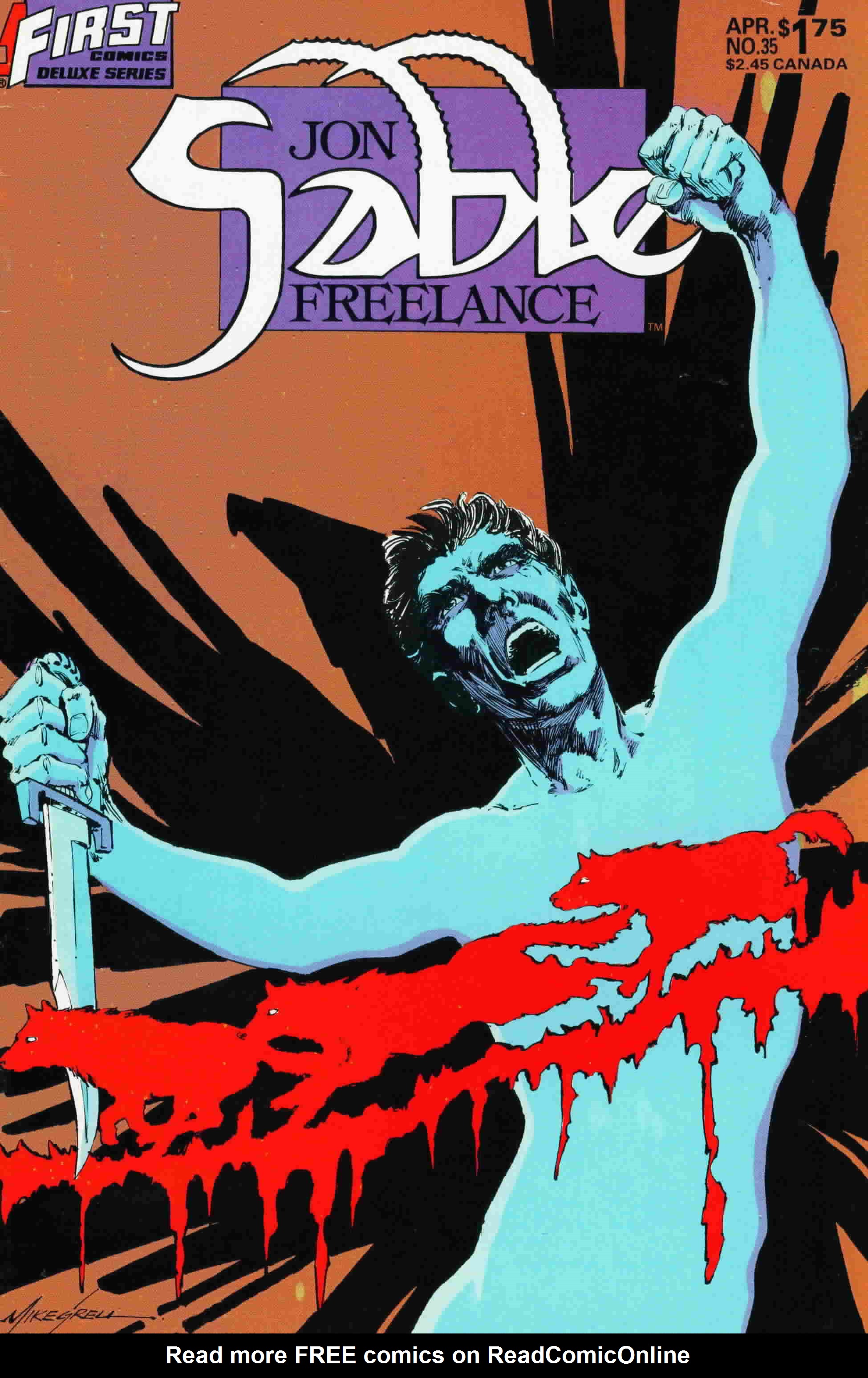 Read online Jon Sable, Freelance comic -  Issue #35 - 1