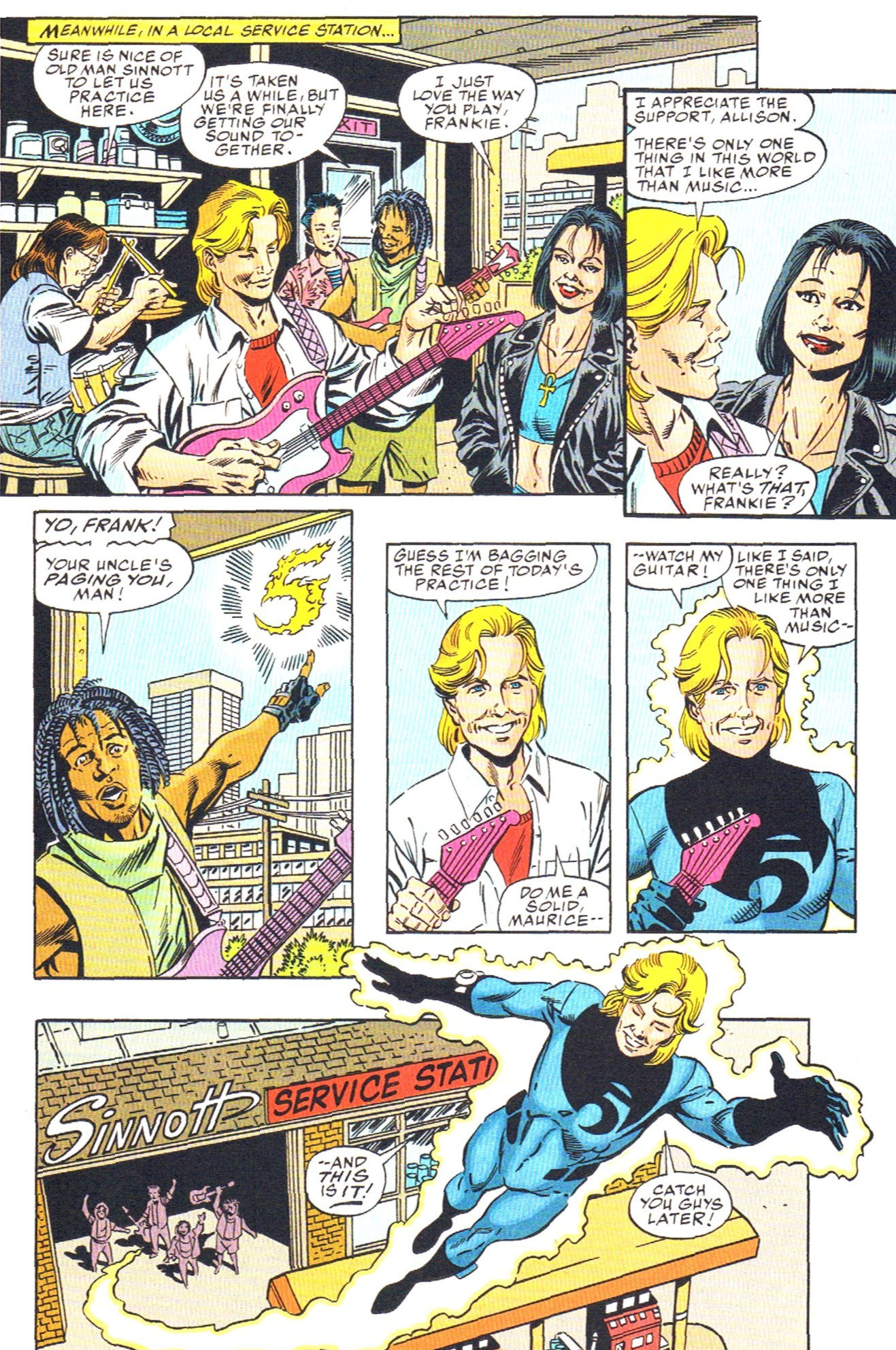 Read online Fantastic Five comic -  Issue #1 - 5