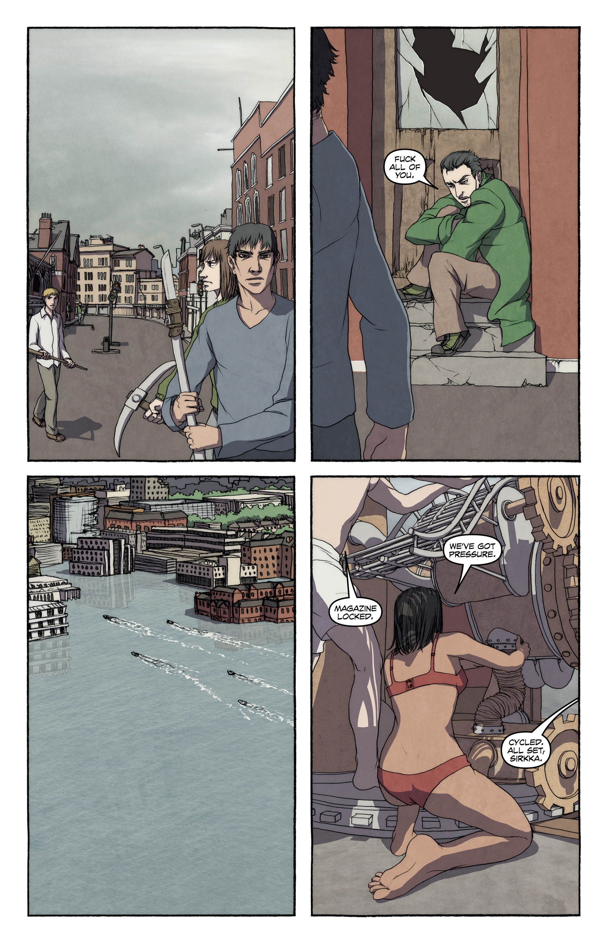 Read online FreakAngels comic -  Issue #1 - 132