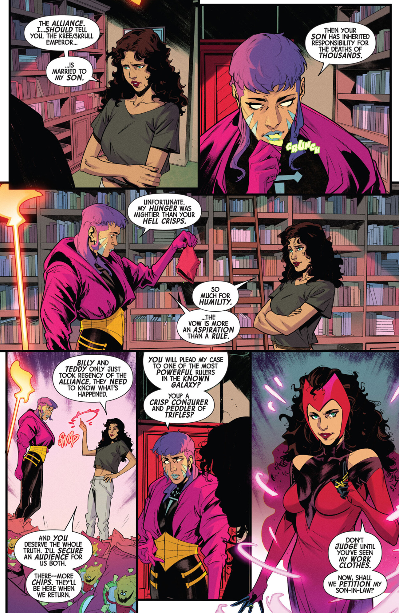Read online Scarlet Witch (2023) comic -  Issue #6 - 7