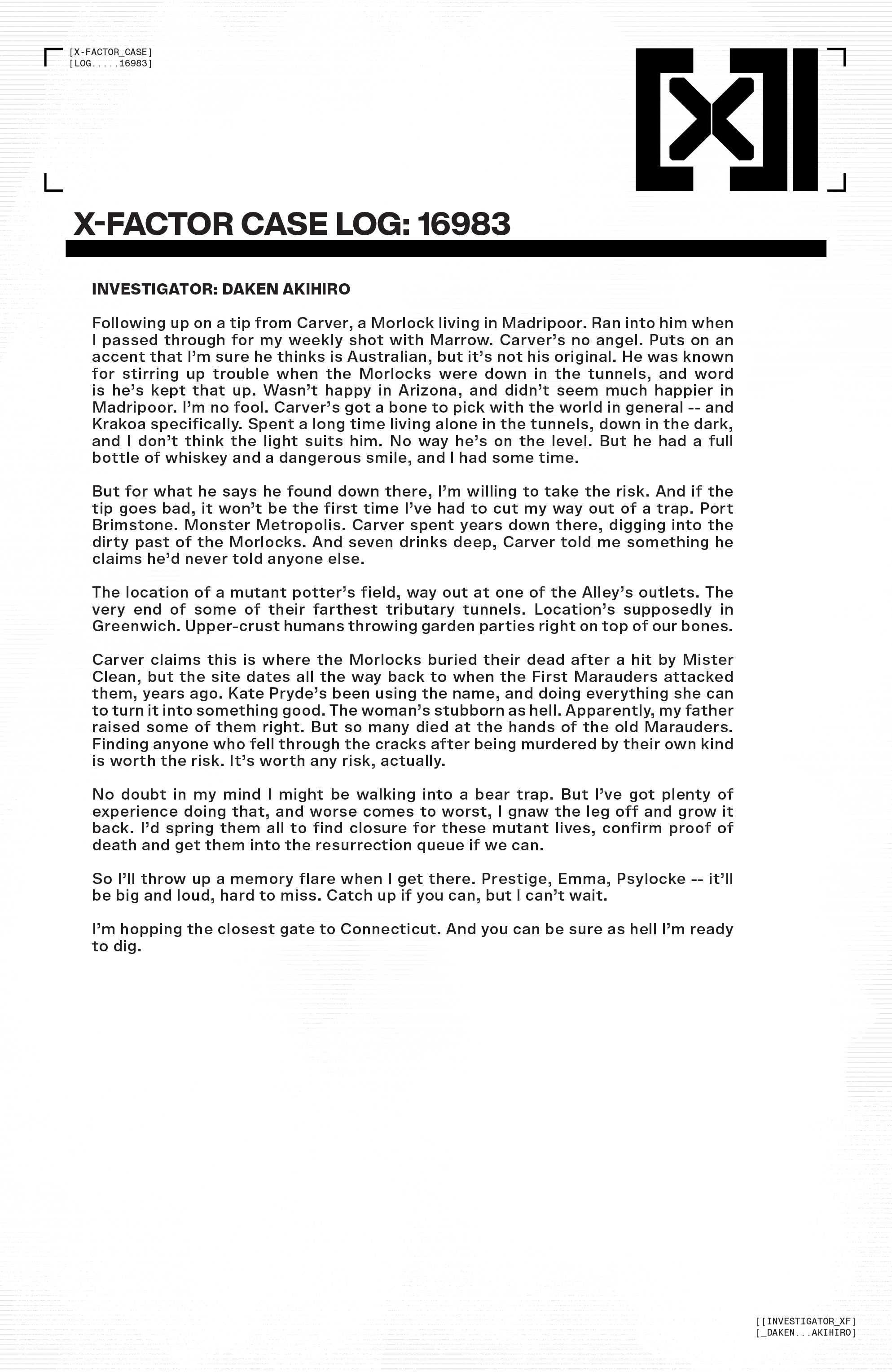 Read online Trials Of X comic -  Issue # TPB 12 - 115