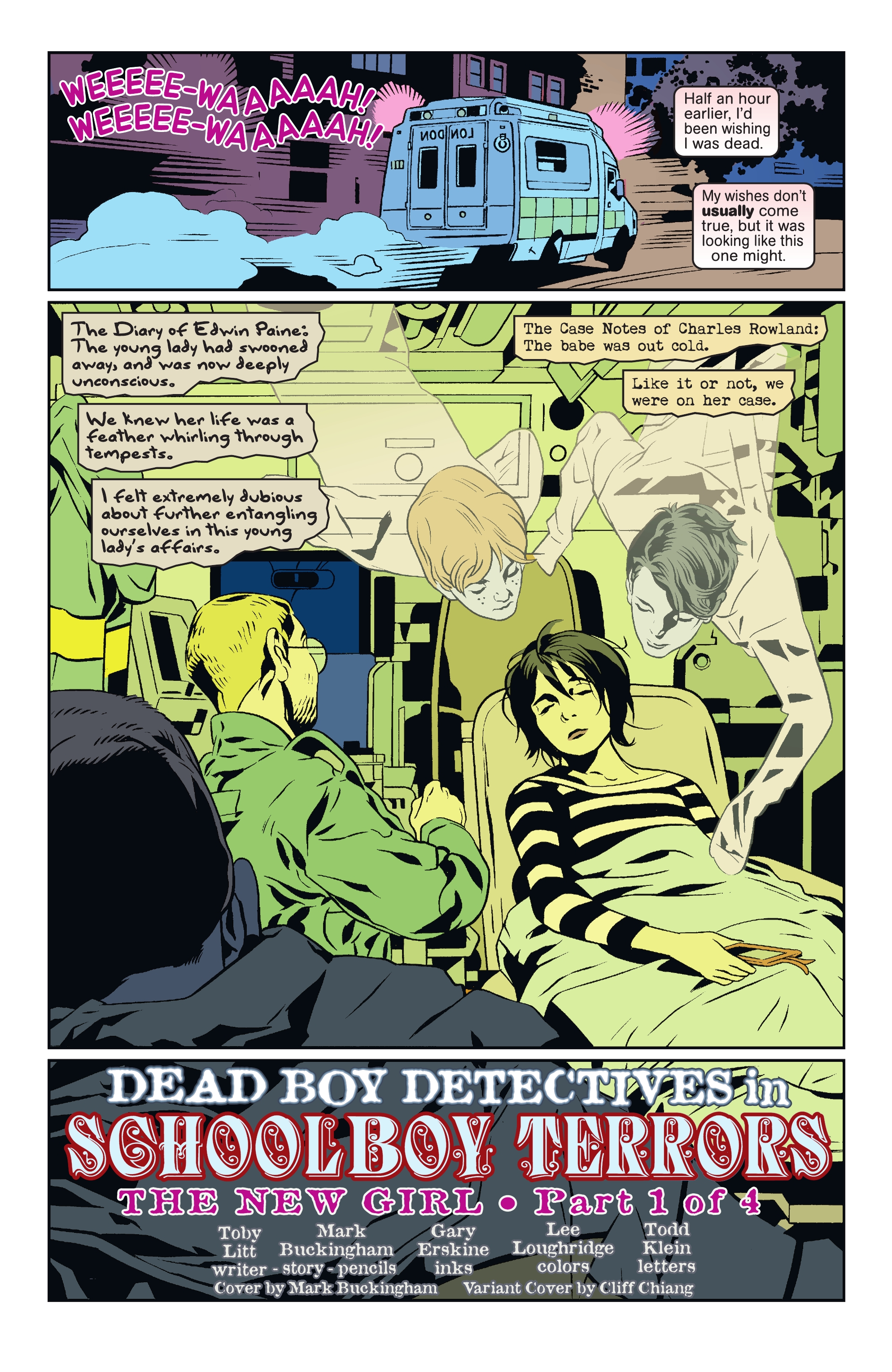 Read online Dead Boy Detectives by Toby Litt & Mark Buckingham comic -  Issue # TPB (Part 1) - 31
