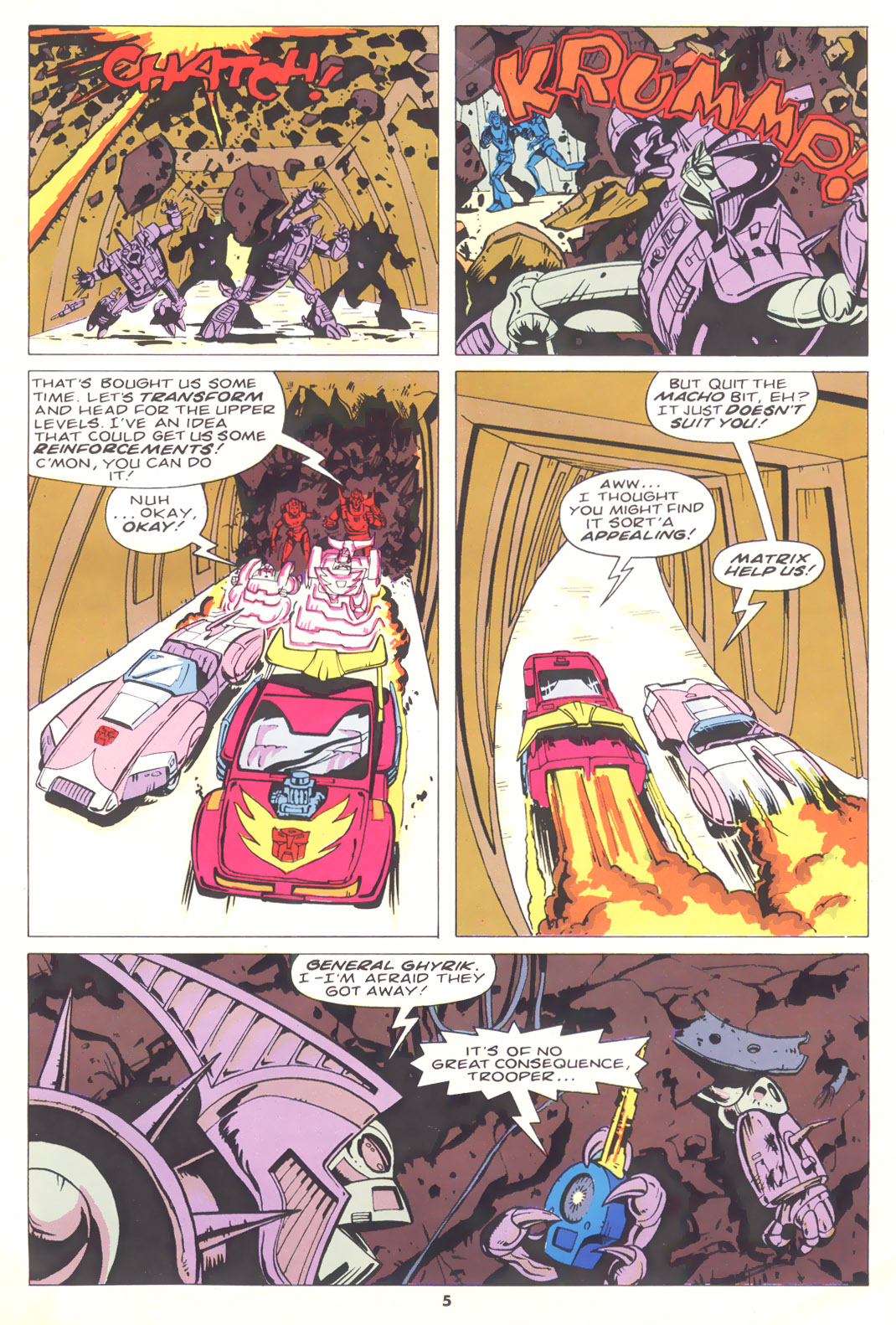Read online The Transformers (UK) comic -  Issue #186 - 5
