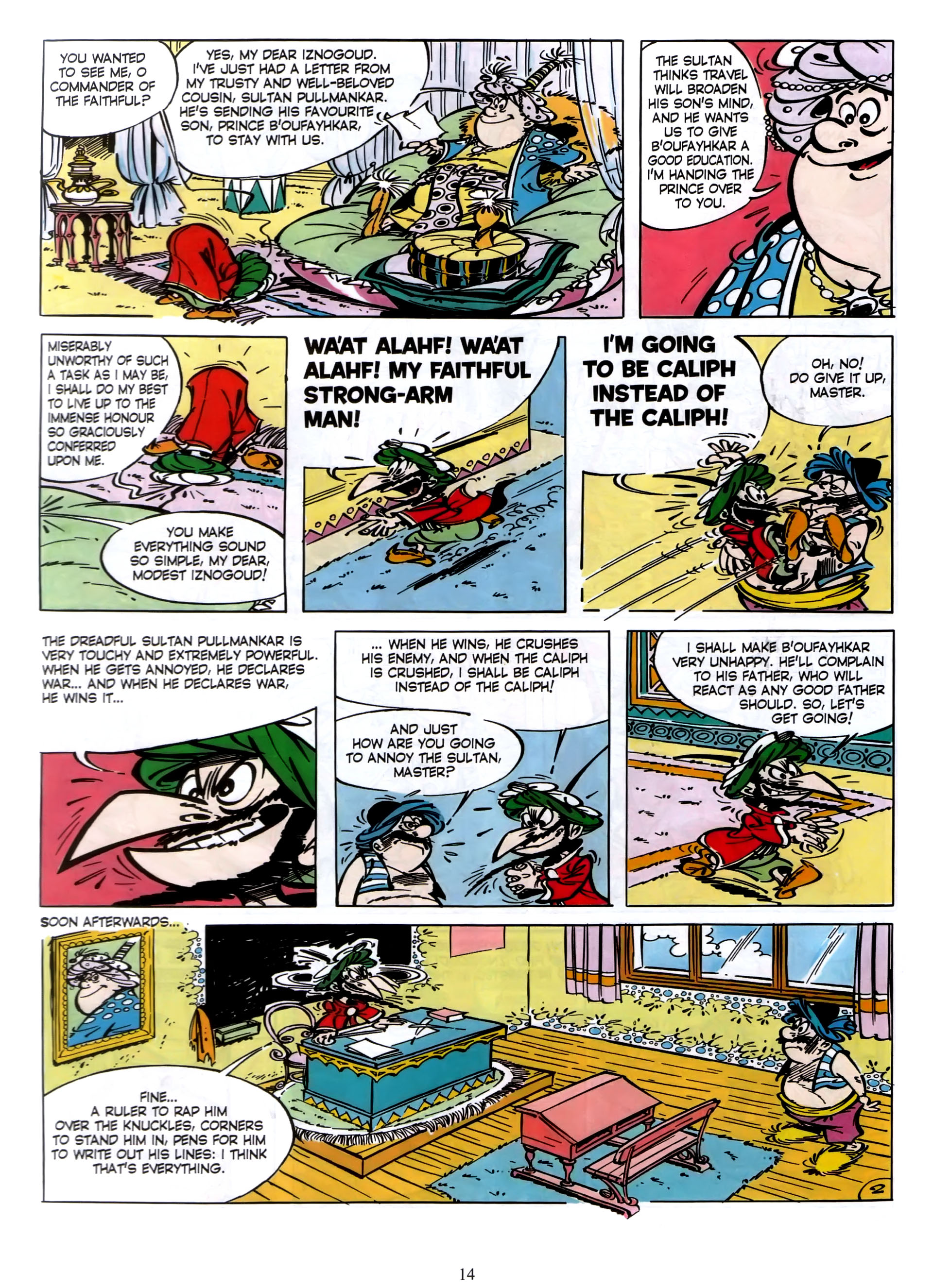 Read online Iznogoud comic -  Issue #8 - 12