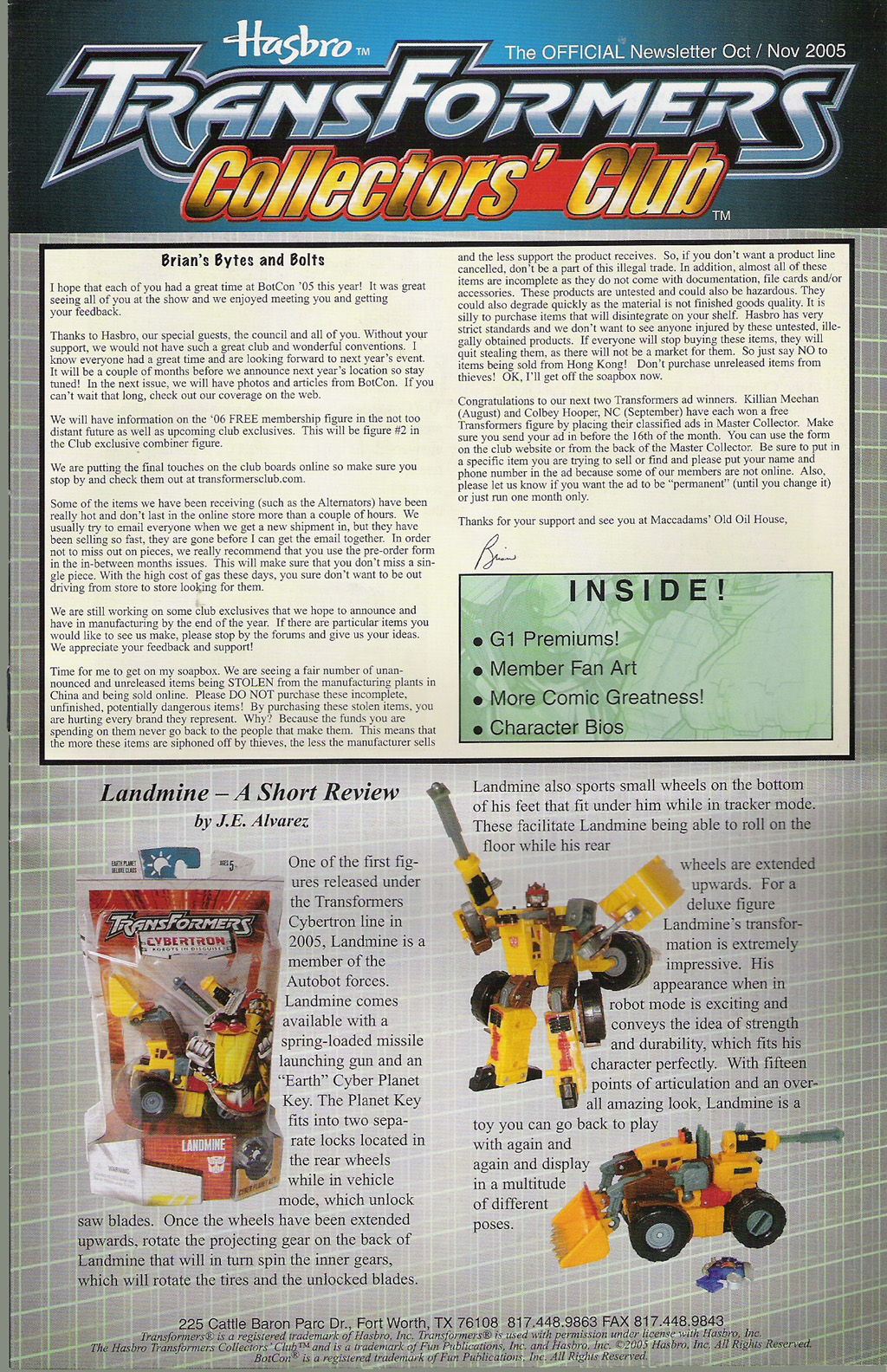 Read online Transformers: Collectors' Club comic -  Issue #5 - 1