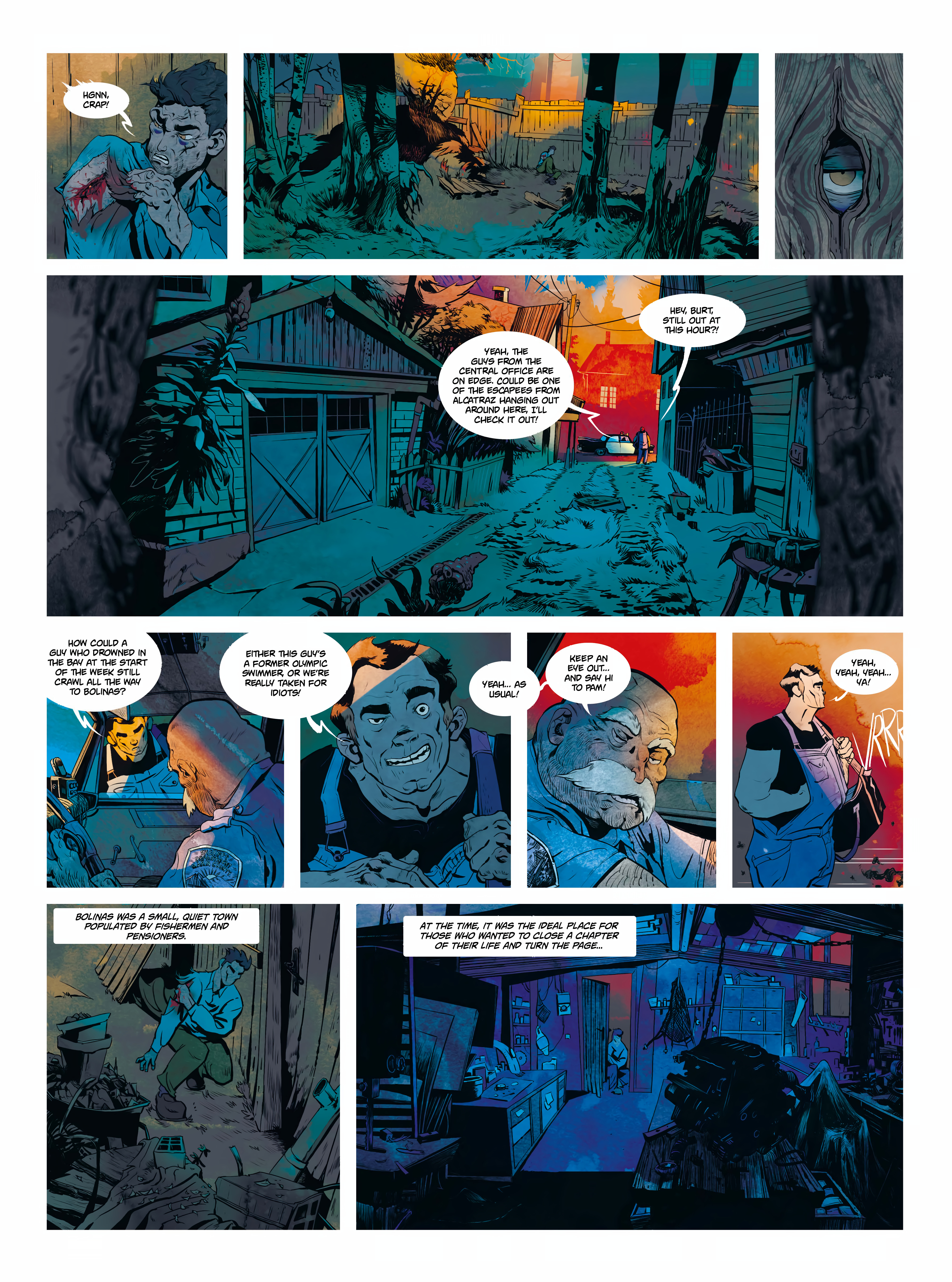 Read online Frank Lee: After Alcatraz comic -  Issue # TPB - 22