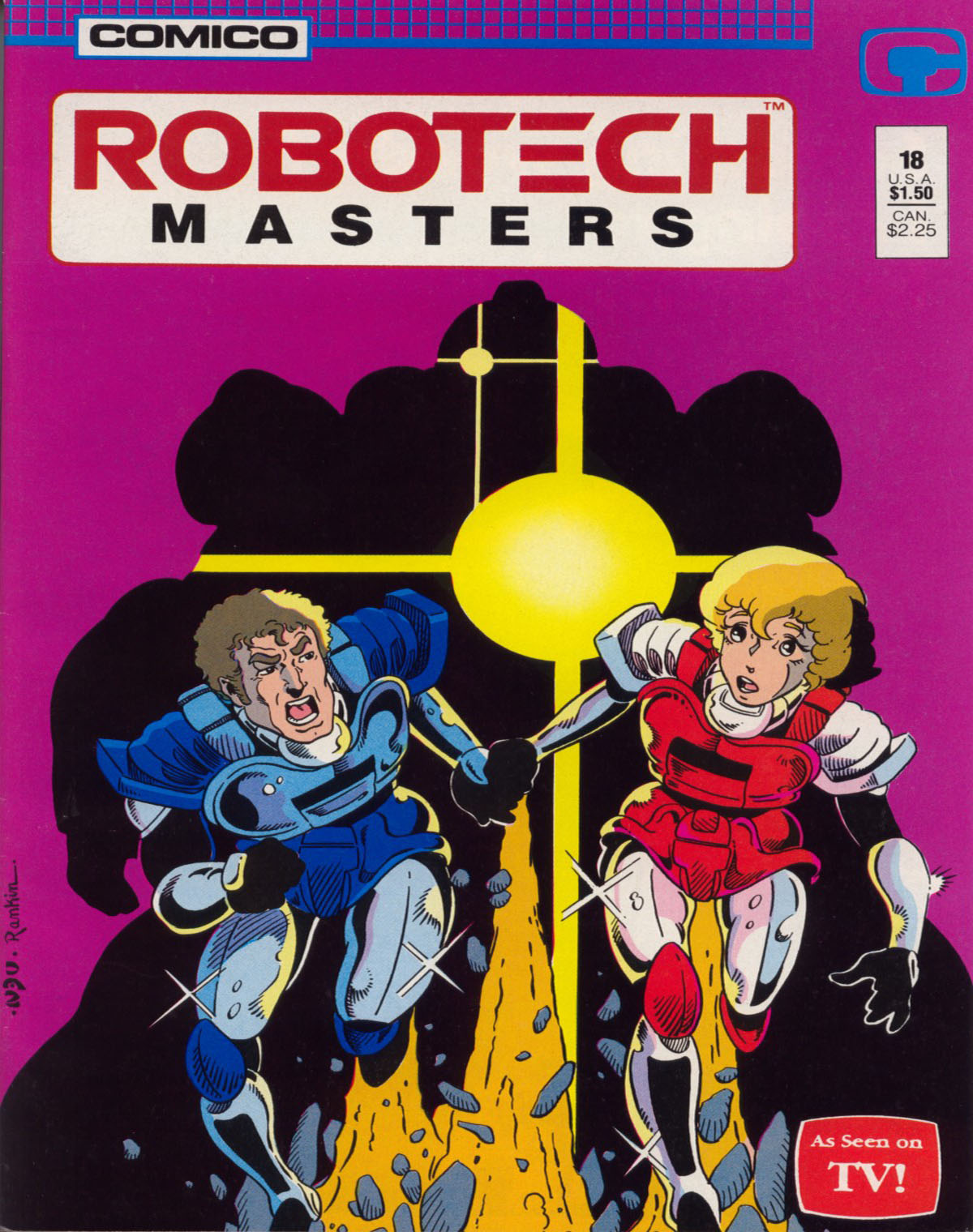 Read online Robotech Masters comic -  Issue #18 - 1