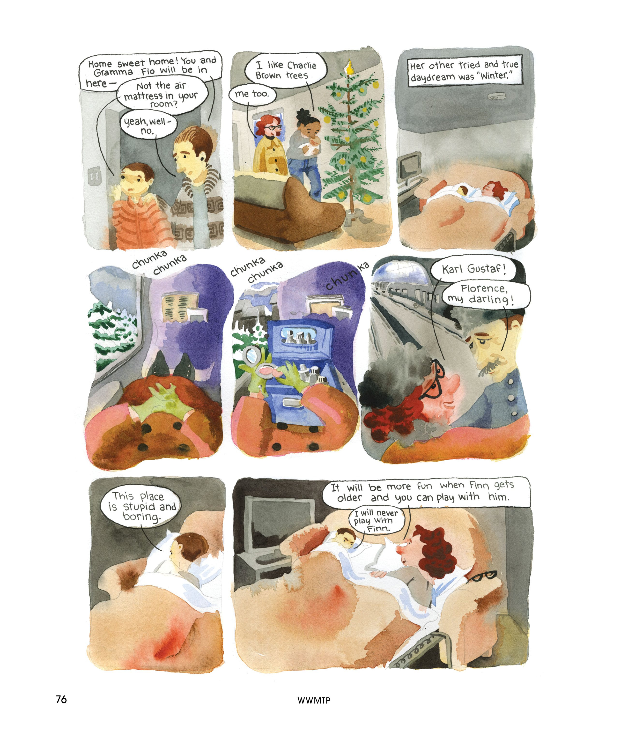Read online Who Will Make the Pancakes: Five Stories comic -  Issue # TPB (Part 1) - 74