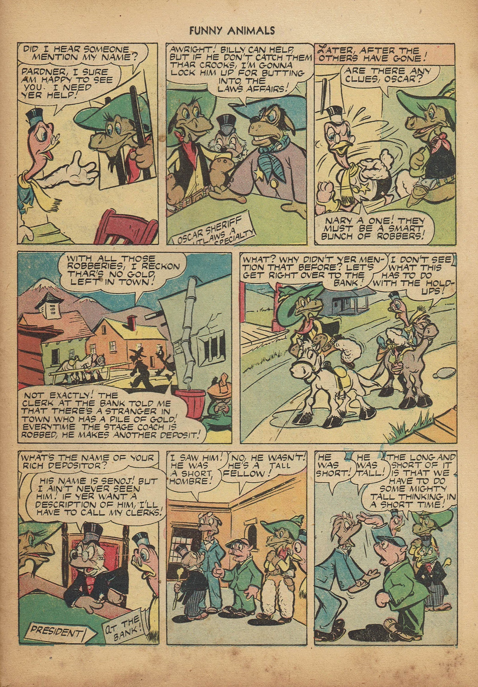 Read online Fawcett's Funny Animals comic -  Issue #22 - 31