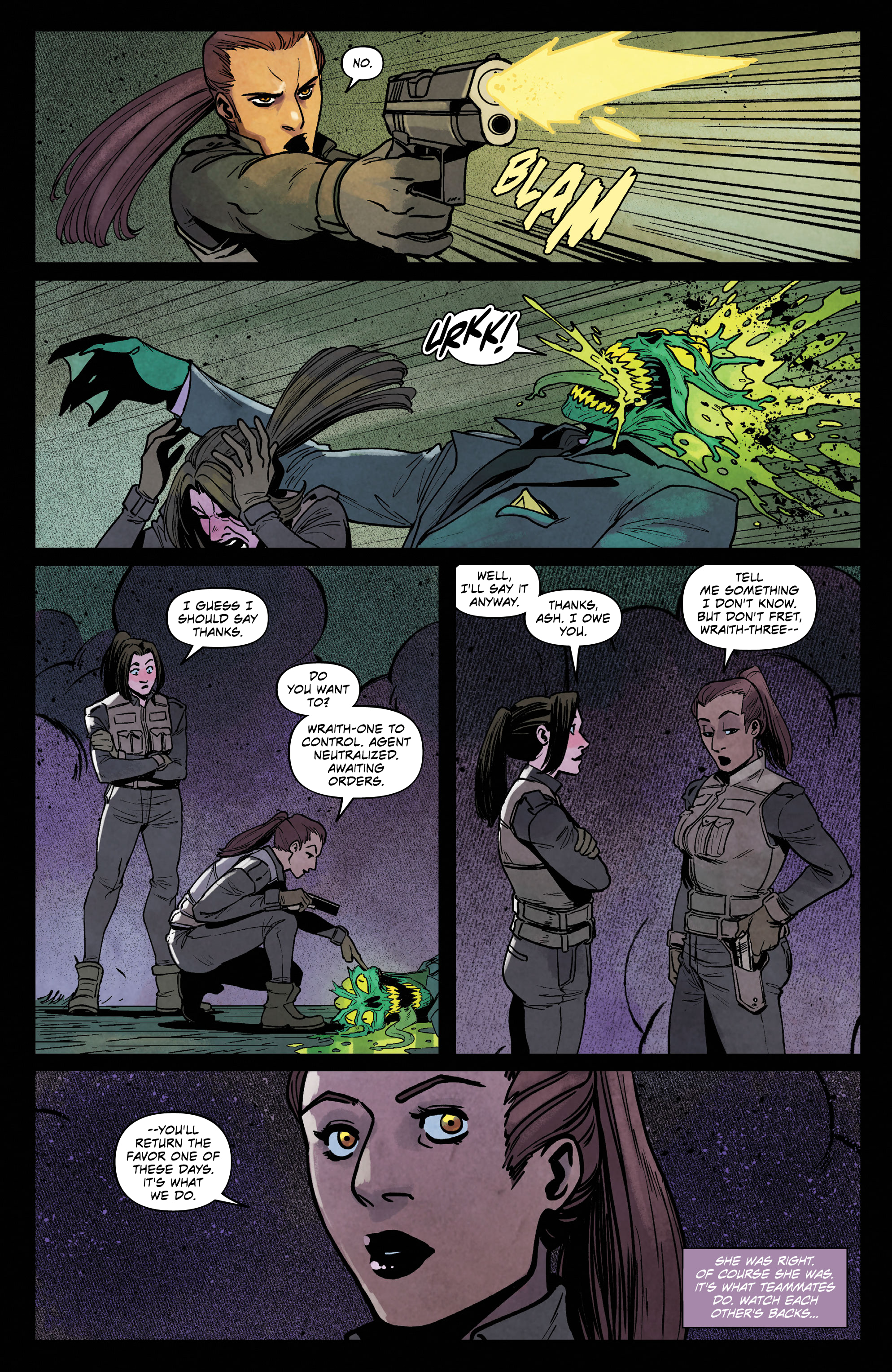Read online Shadow Service comic -  Issue #12 - 6