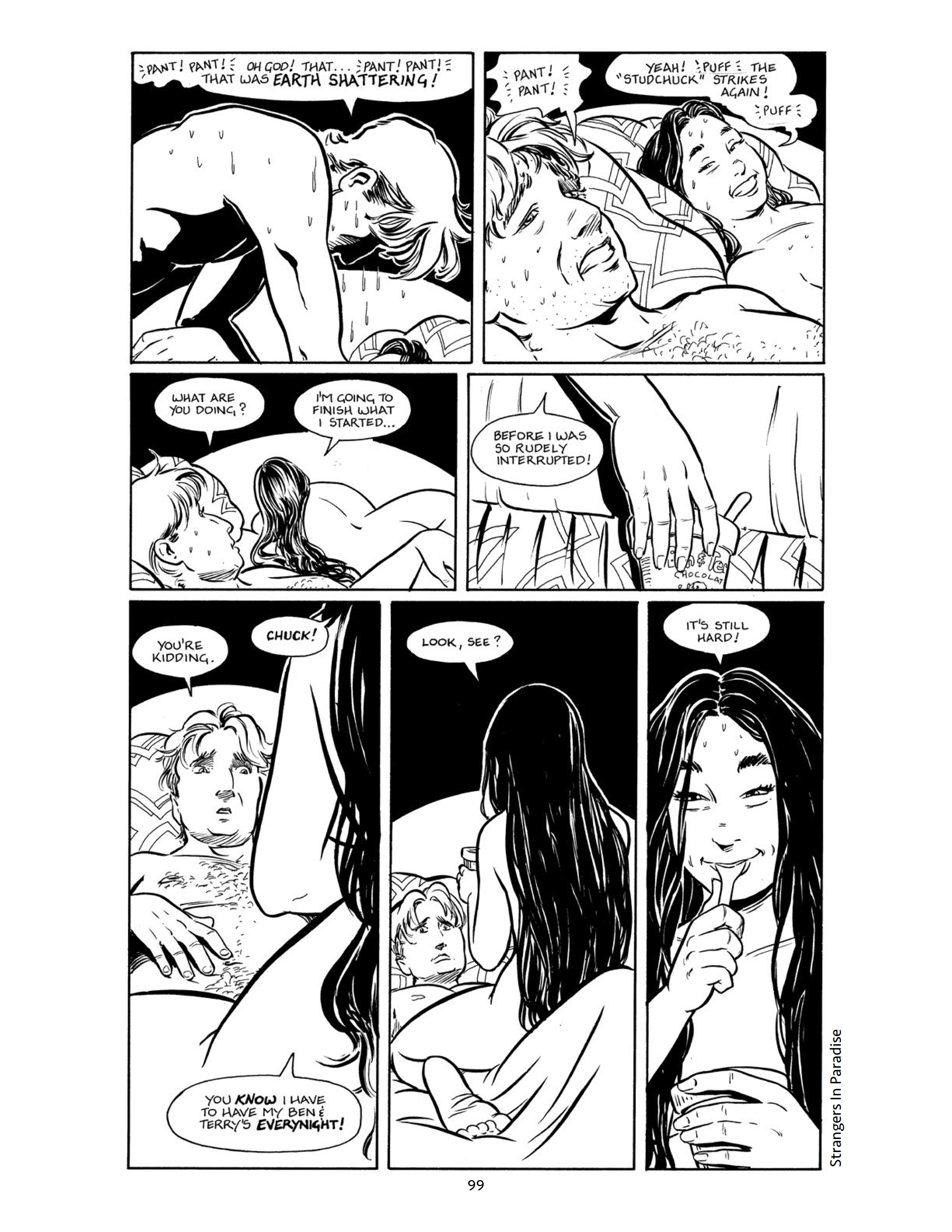 Read online Terry Moore after dark… comic -  Issue # TPB - 96