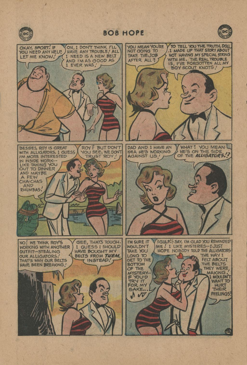 Read online The Adventures of Bob Hope comic -  Issue #57 - 16