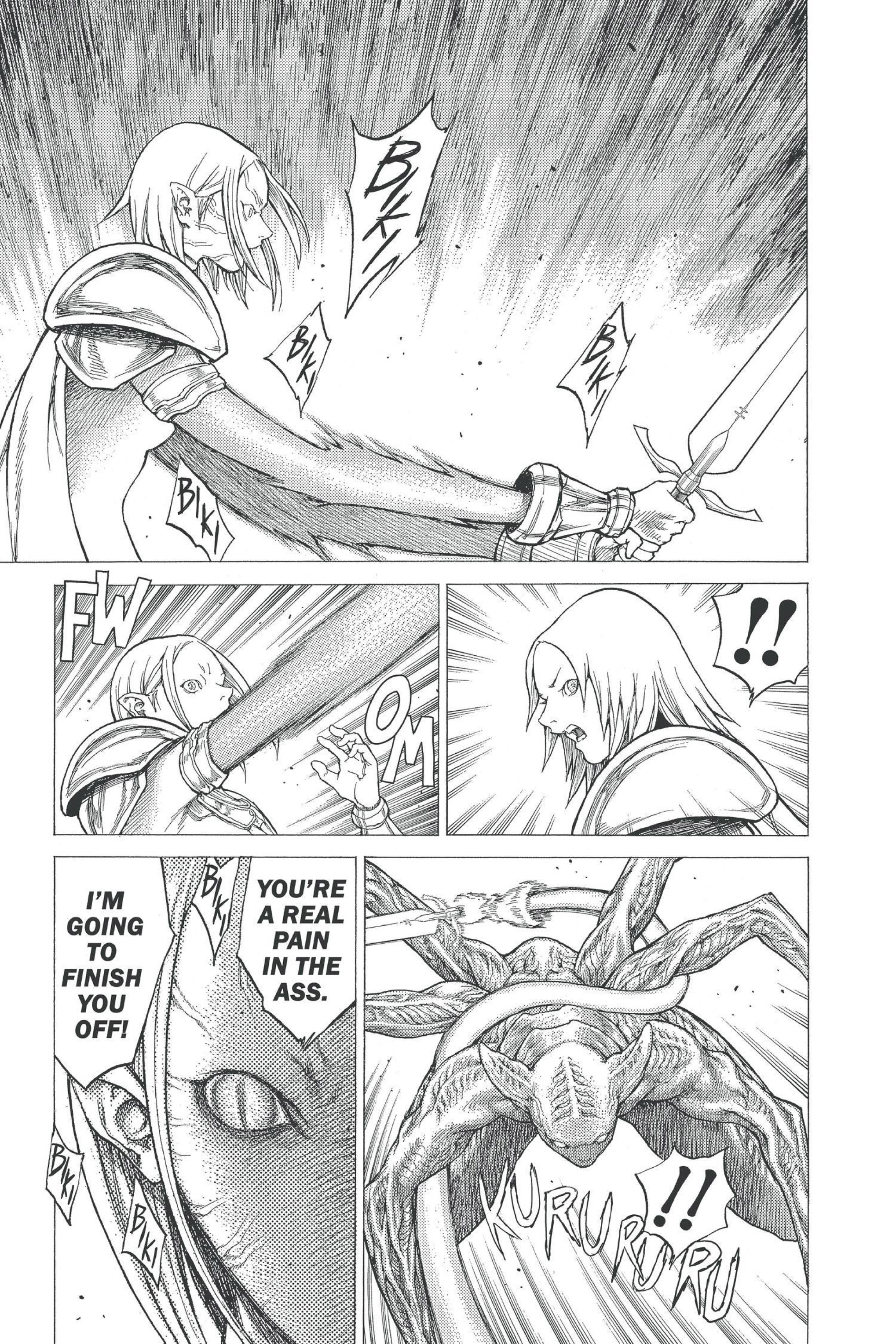 Read online Claymore comic -  Issue #5 - 161