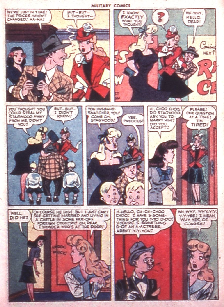 Read online Military Comics comic -  Issue #38 - 21