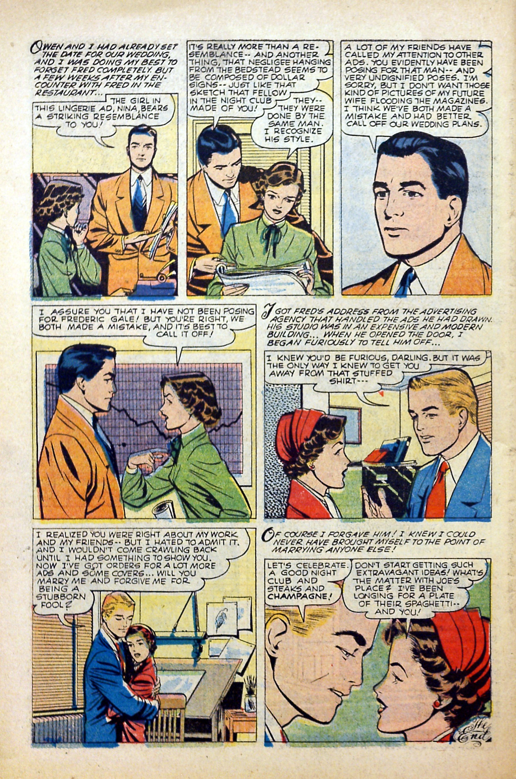 Read online Glamorous Romances comic -  Issue #84 - 34