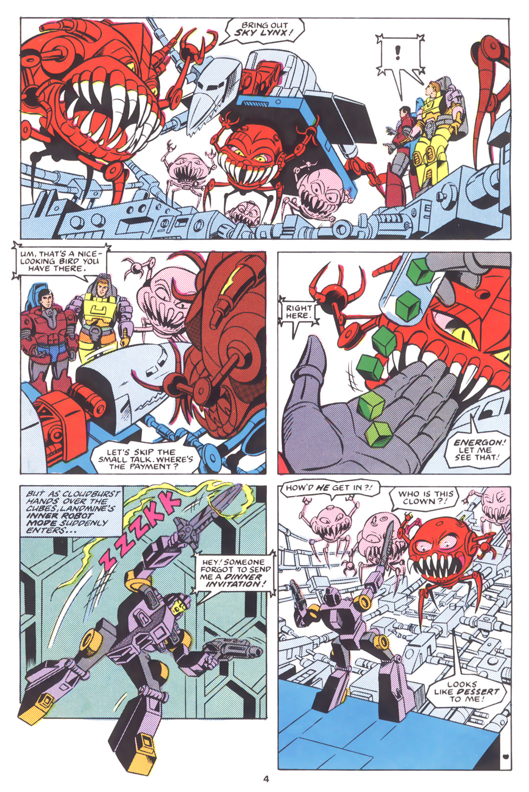 Read online The Transformers (UK) comic -  Issue #215 - 4