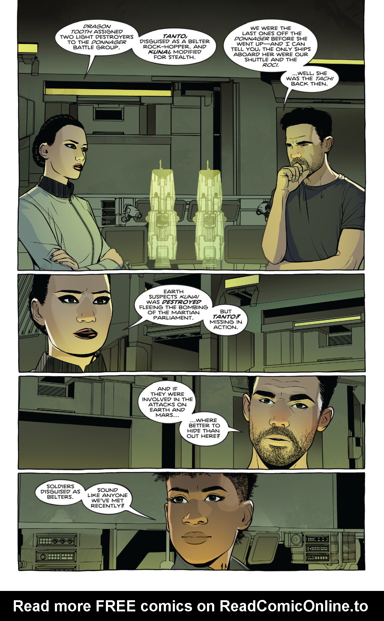 Read online The Expanse: Dragon Tooth comic -  Issue #4 - 4