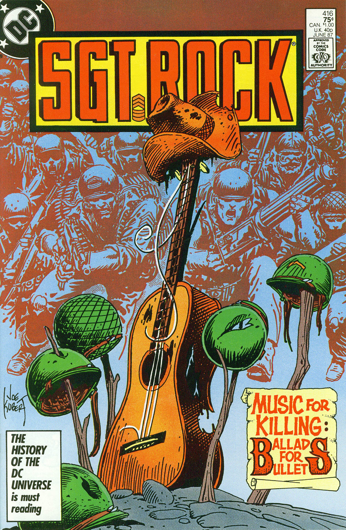 Read online Sgt. Rock comic -  Issue #416 - 1