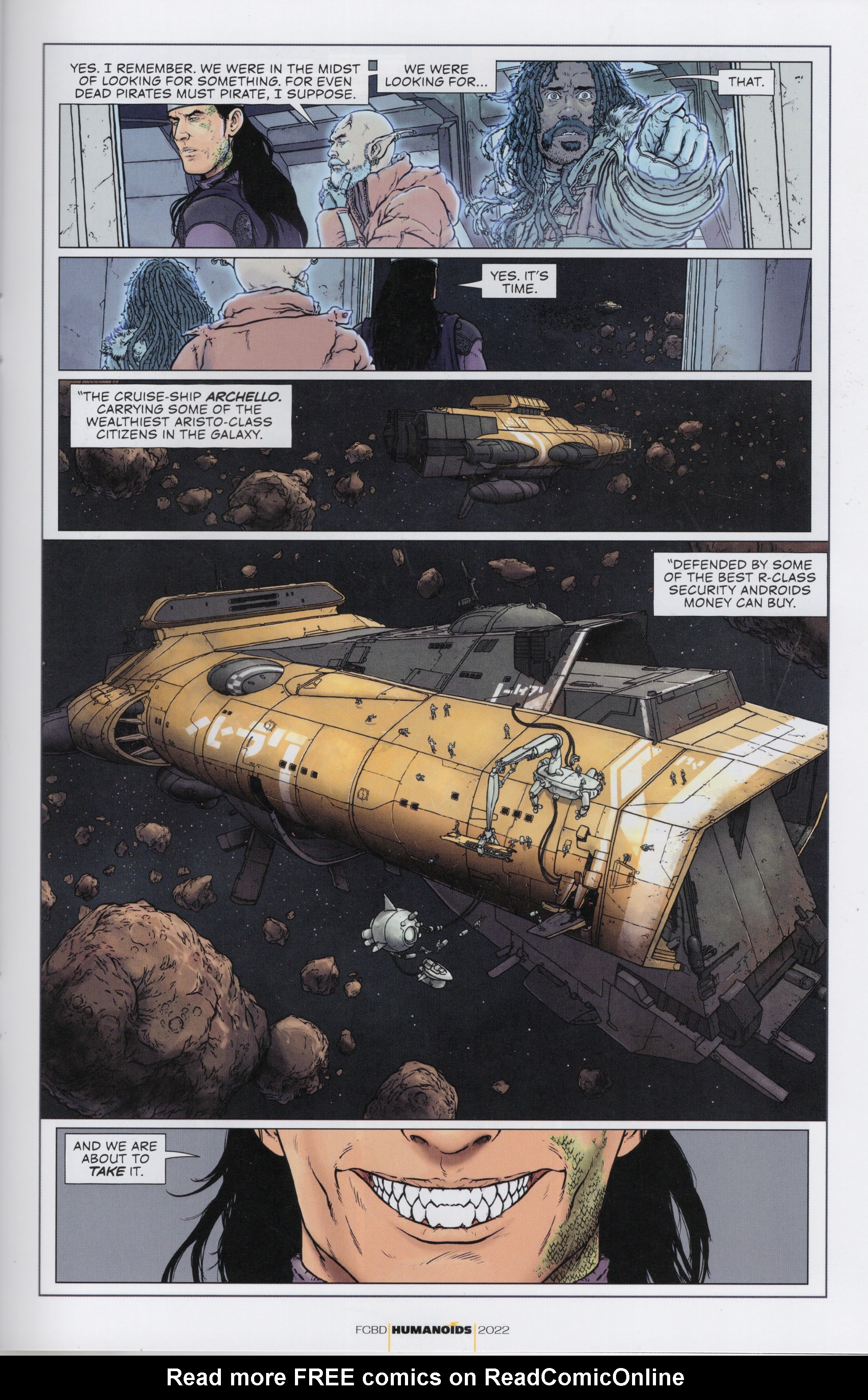 Read online Free Comic Book Day 2022 comic -  Issue # Humanoids The Incal Universe - 27