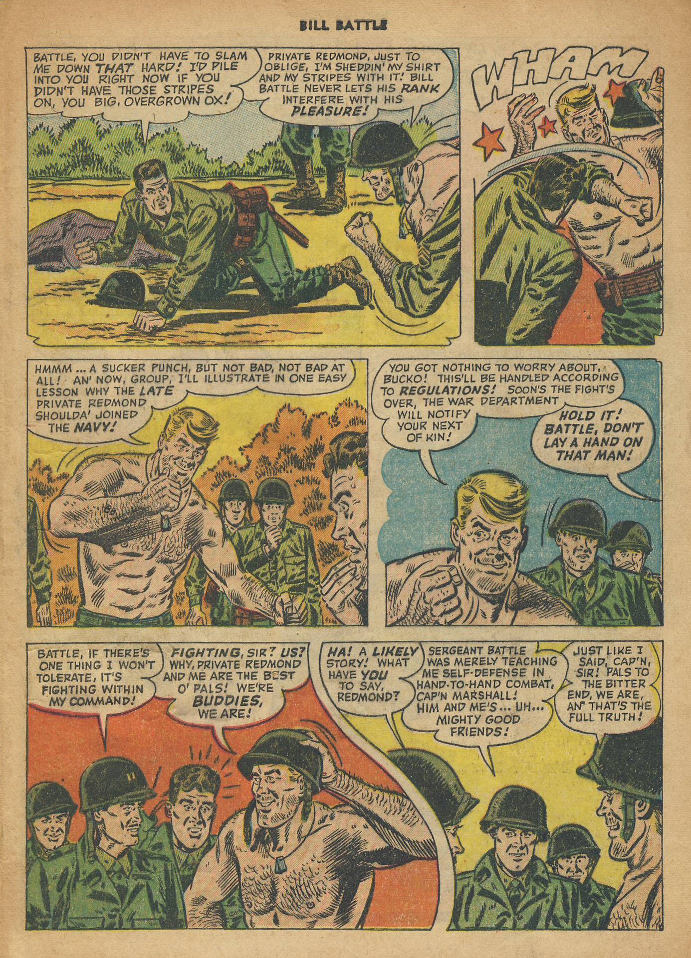 Read online Bill Battle: The One Man Army comic -  Issue #1 - 9