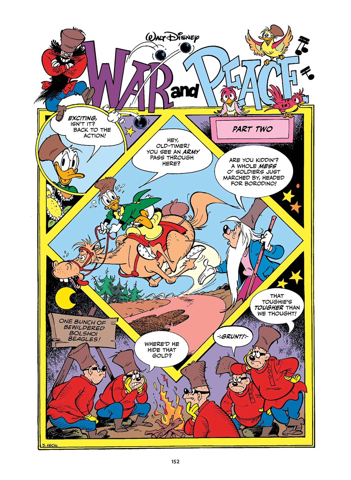 Read online Uncle Scrooge and Donald Duck in Les Misérables and War and Peace comic -  Issue # TPB (Part 2) - 52
