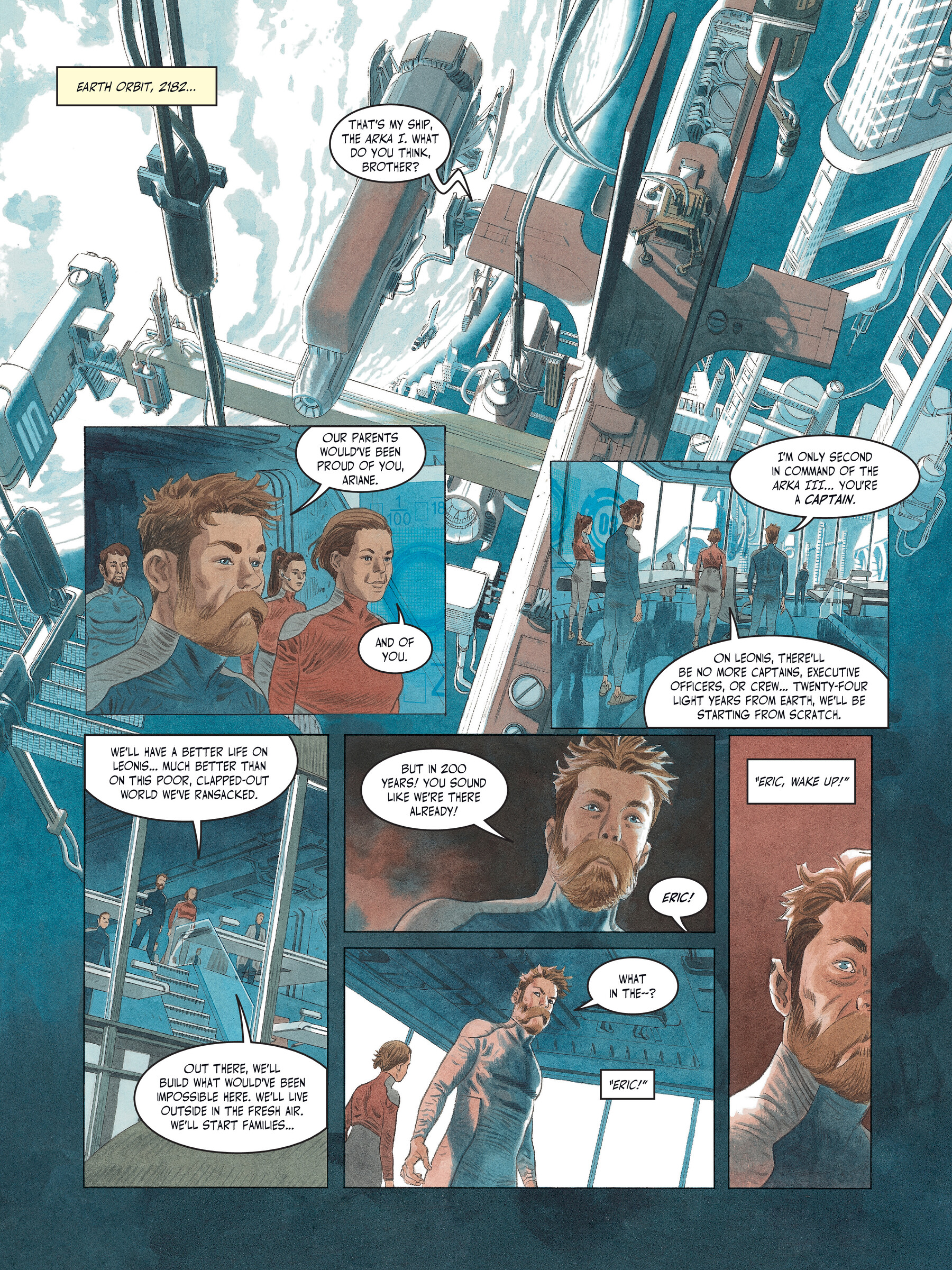 Read online Project ARKA: Into the Dark Unknown comic -  Issue # TPB - 4