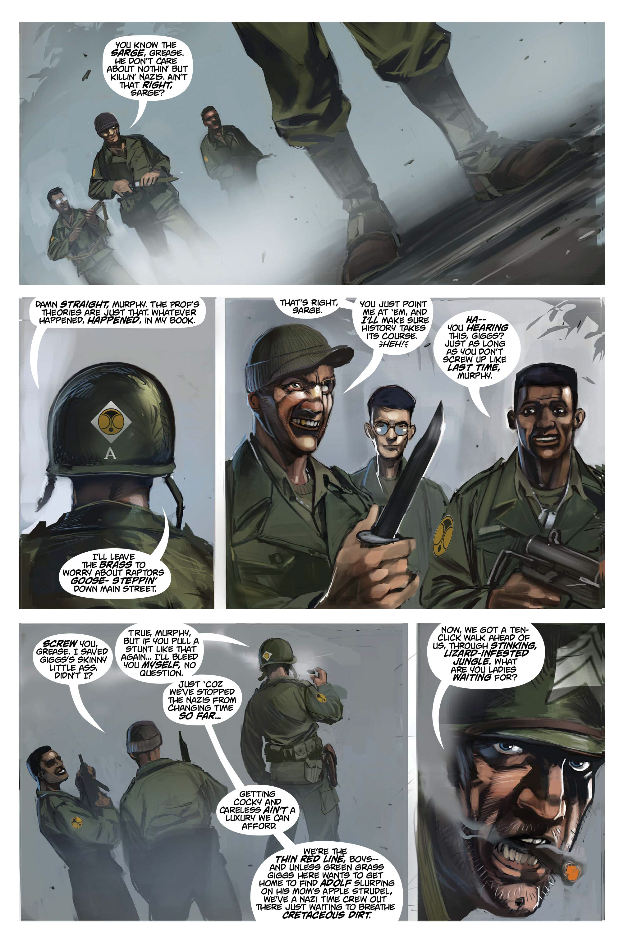 Read online Chronos Commandos: Dawn Patrol comic -  Issue #1 - 9