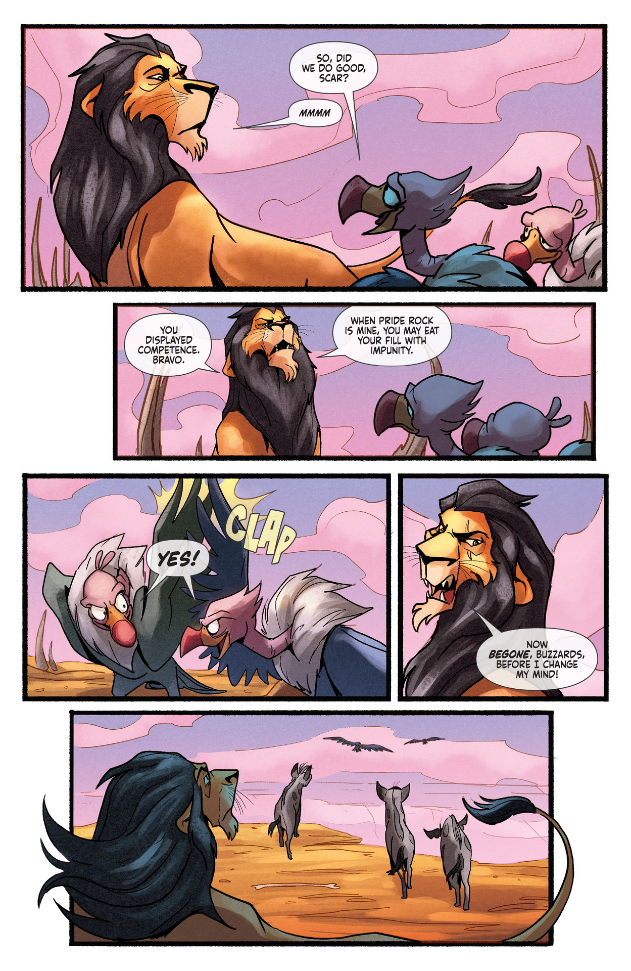 Read online Disney Villains: Scar comic -  Issue #4 - 26