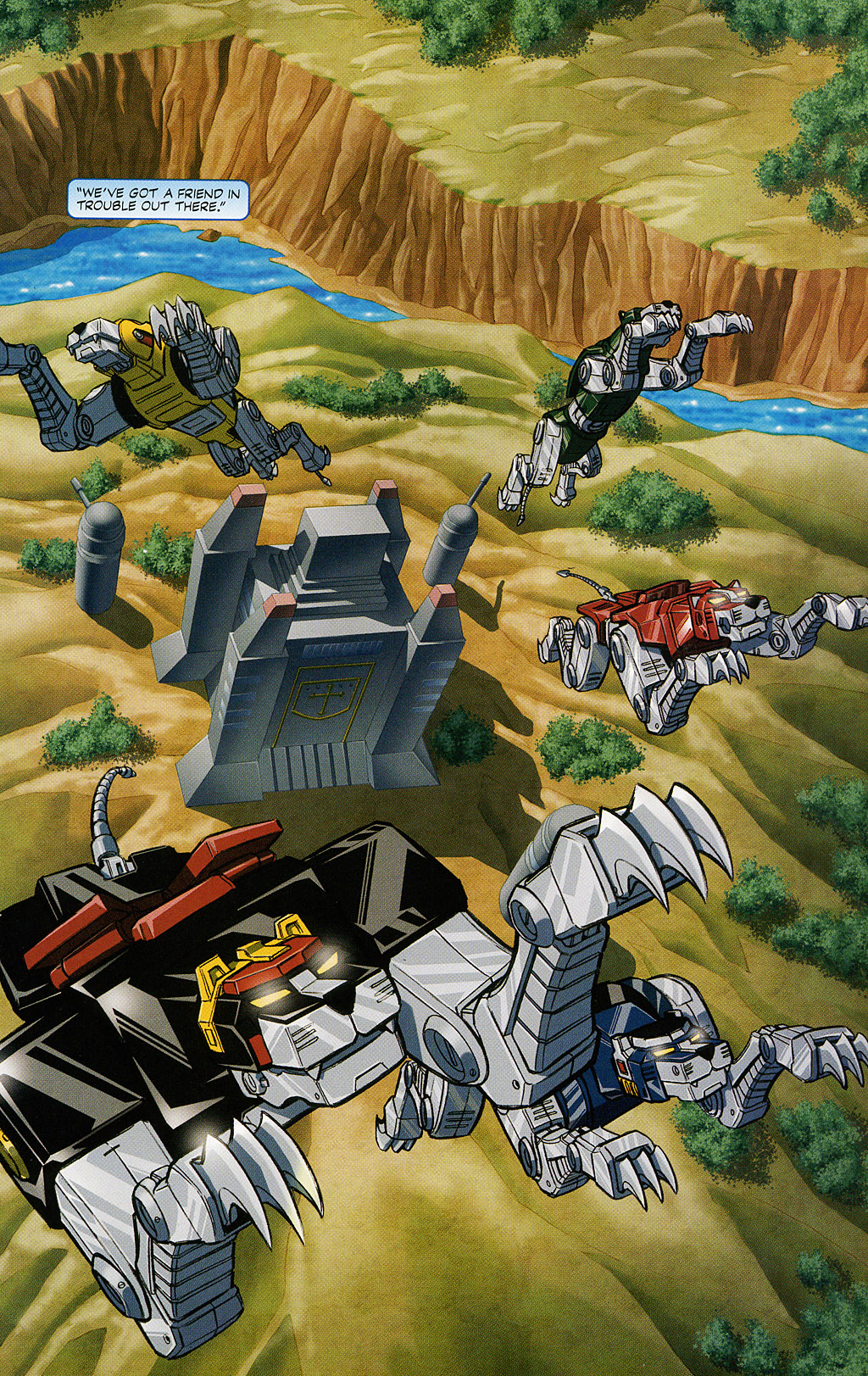 Read online Voltron: Defender of the Universe comic -  Issue #7 - 10