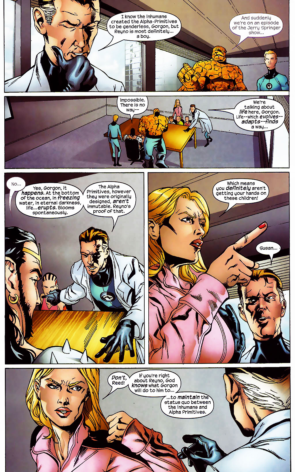 Read online Marvel Knights 4 comic -  Issue #20 - 14