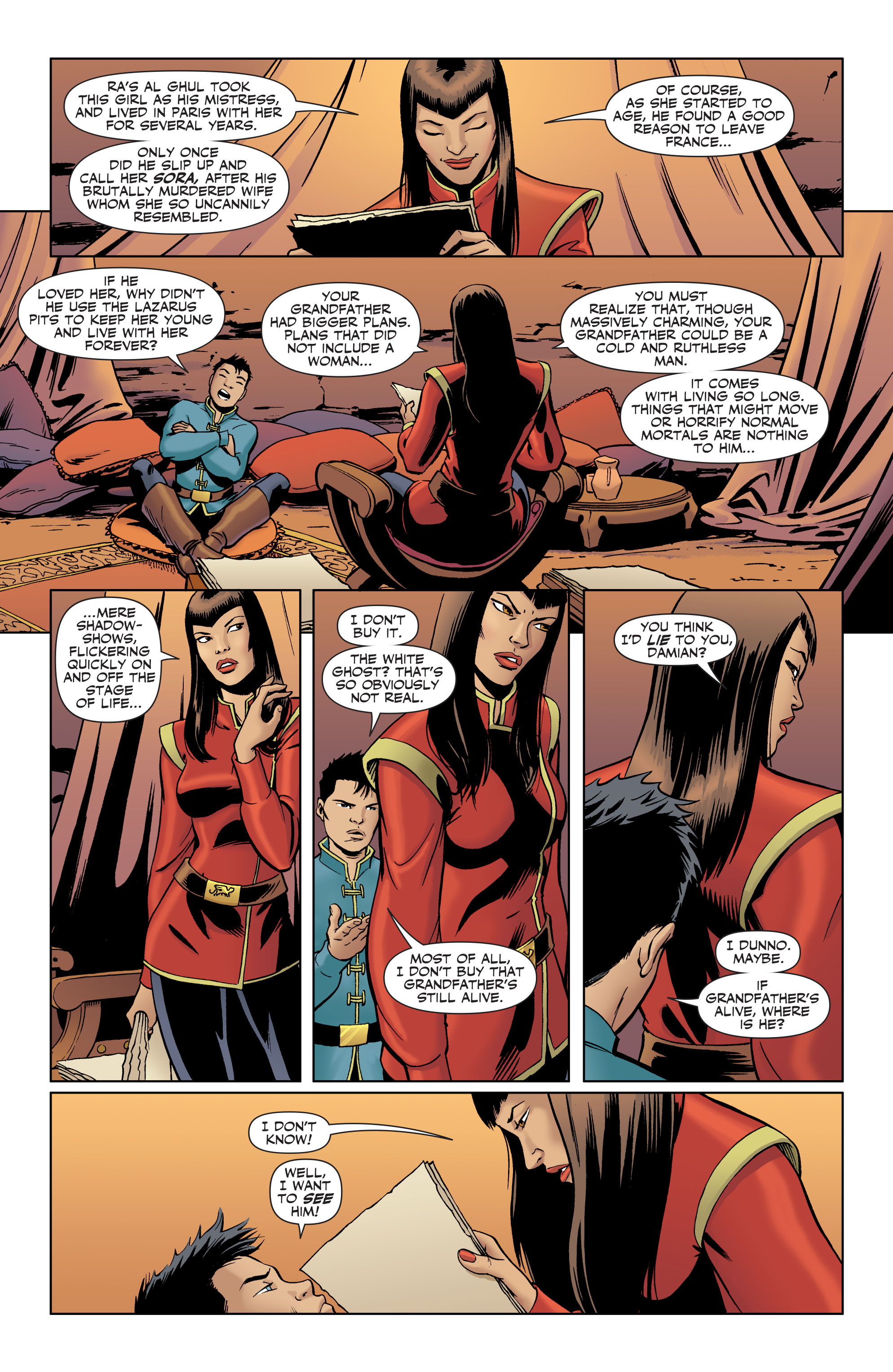 Read online Batman: The Resurrection of Ra's al Ghul comic -  Issue # TPB - 25