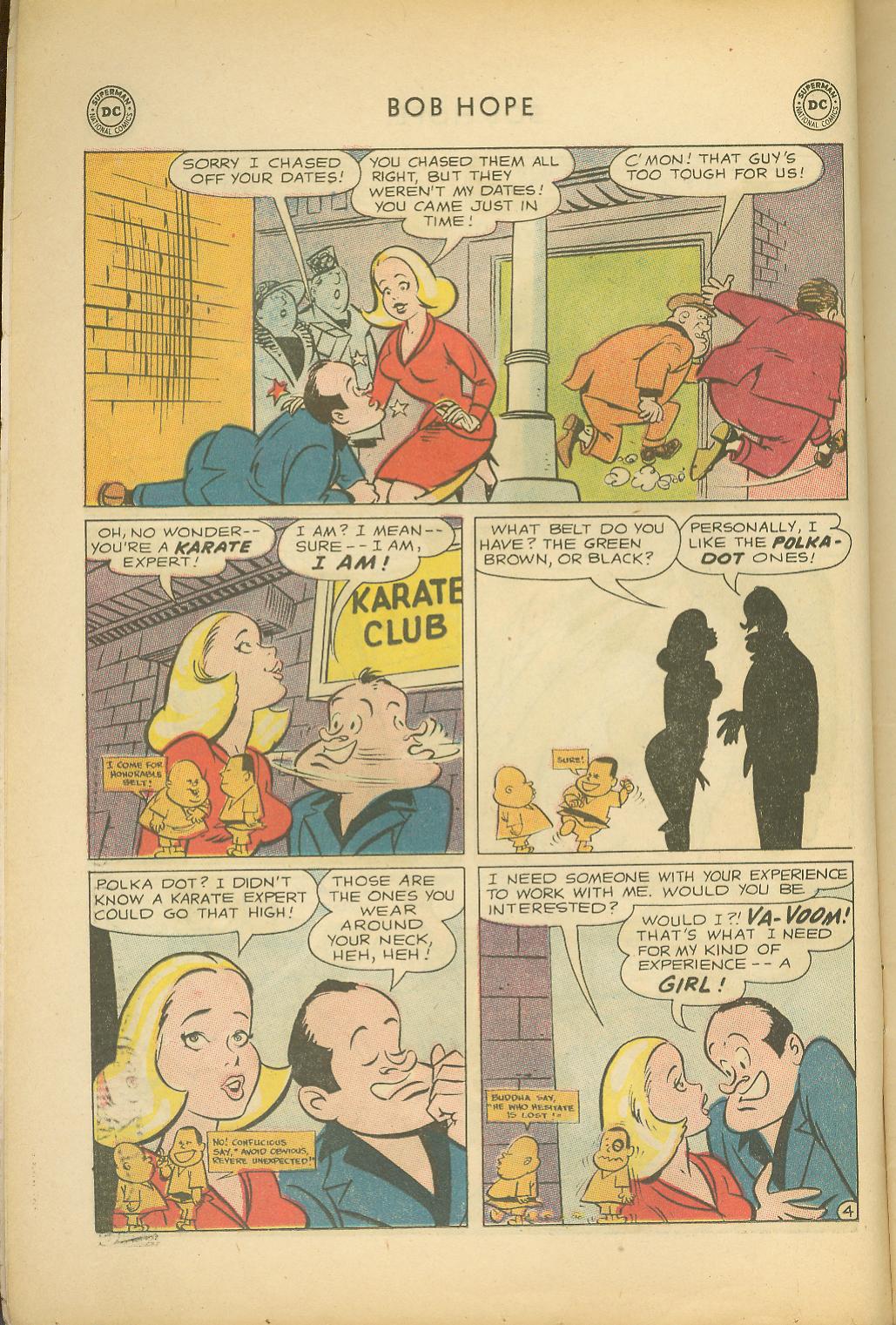Read online The Adventures of Bob Hope comic -  Issue #80 - 6