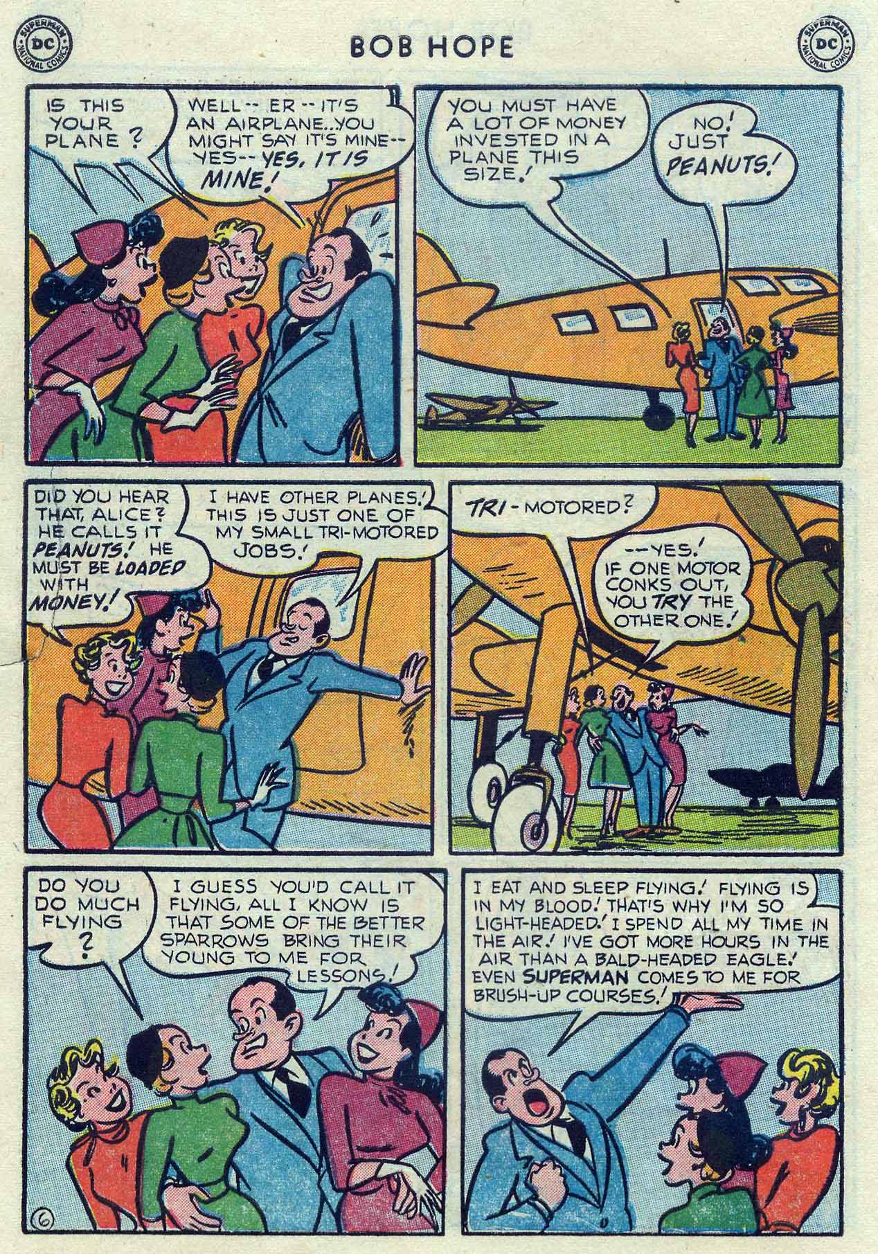 Read online The Adventures of Bob Hope comic -  Issue #26 - 8
