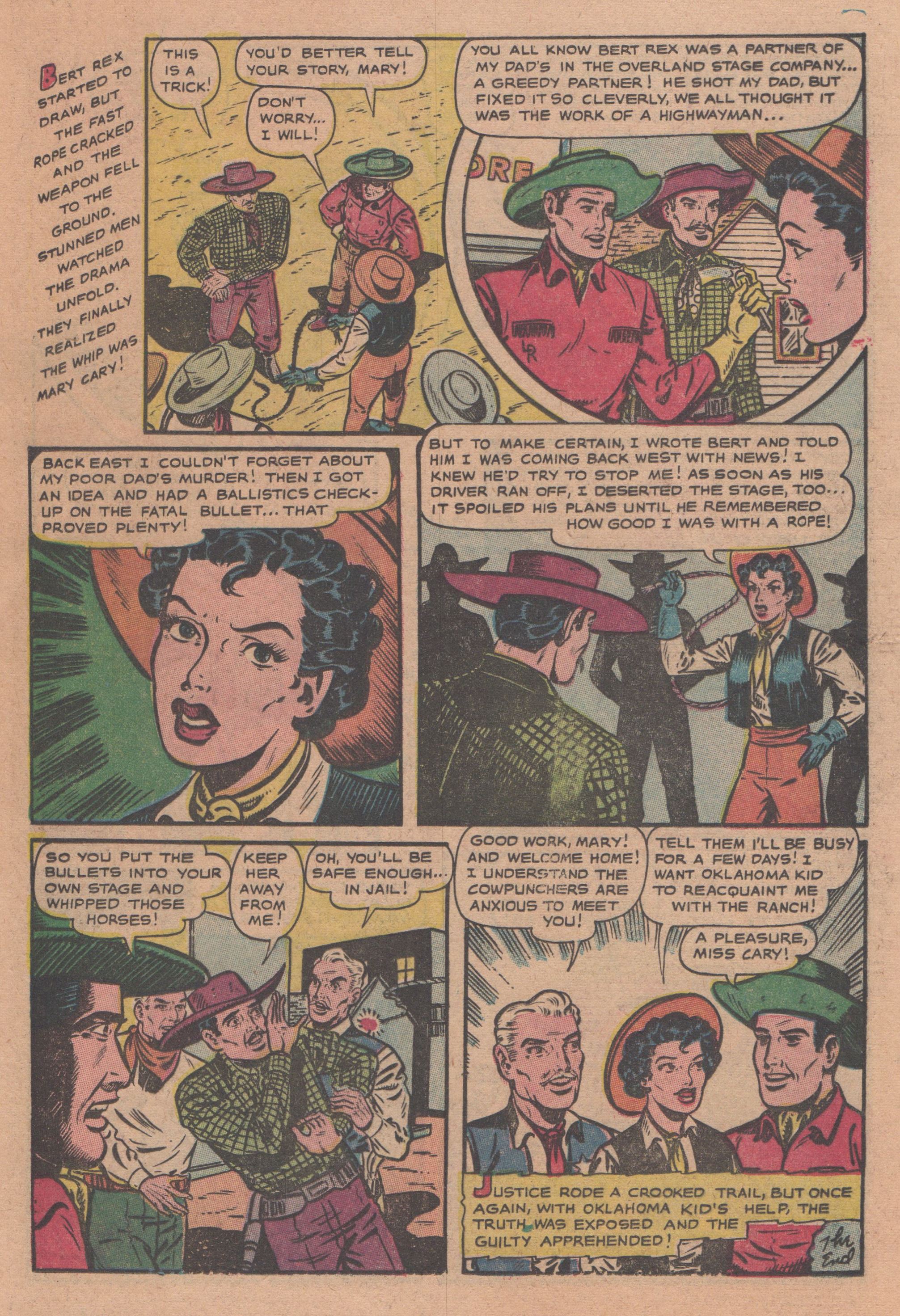 Read online Oklahoma Kid comic -  Issue #2 - 21